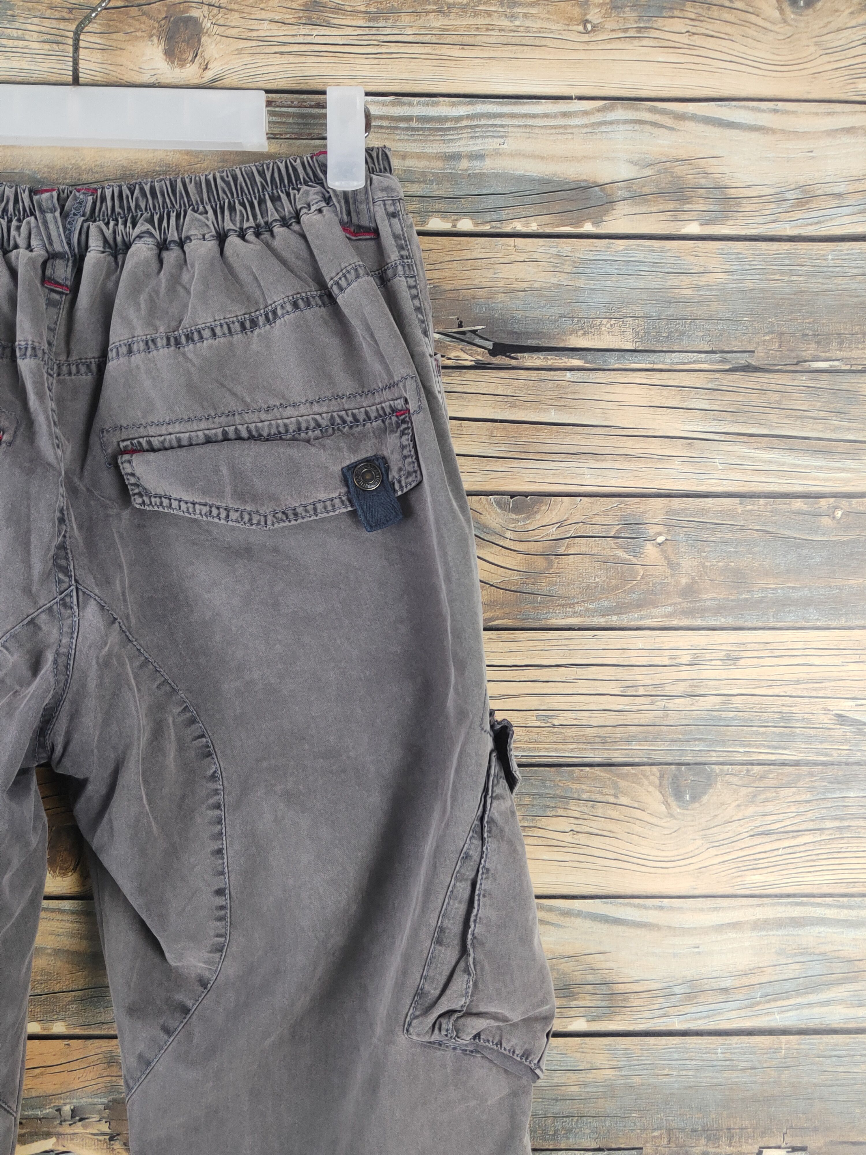 Other DL Japanese Brand Olive Multipocket Cargo Pants #1782 Size 26" / US 2 / IT 38 - 11 Thumbnail