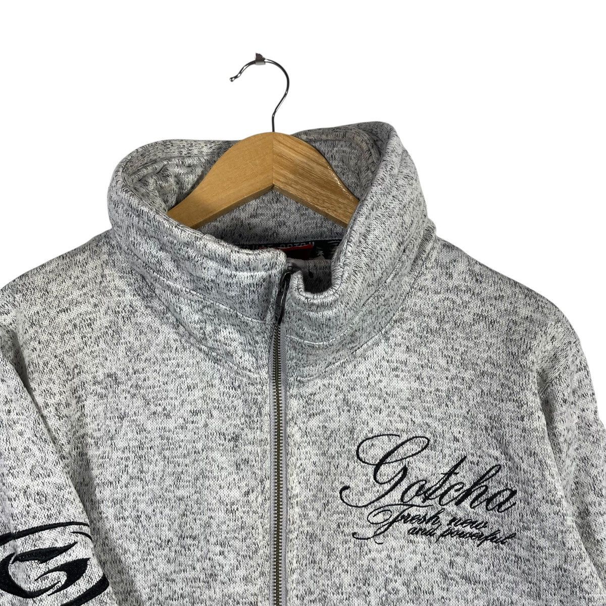 Gotcha GOTCHA International Grey Full Zip Sweatshirt Jacket Size L Size US L / EU 52-54 / 3 - 6 Thumbnail