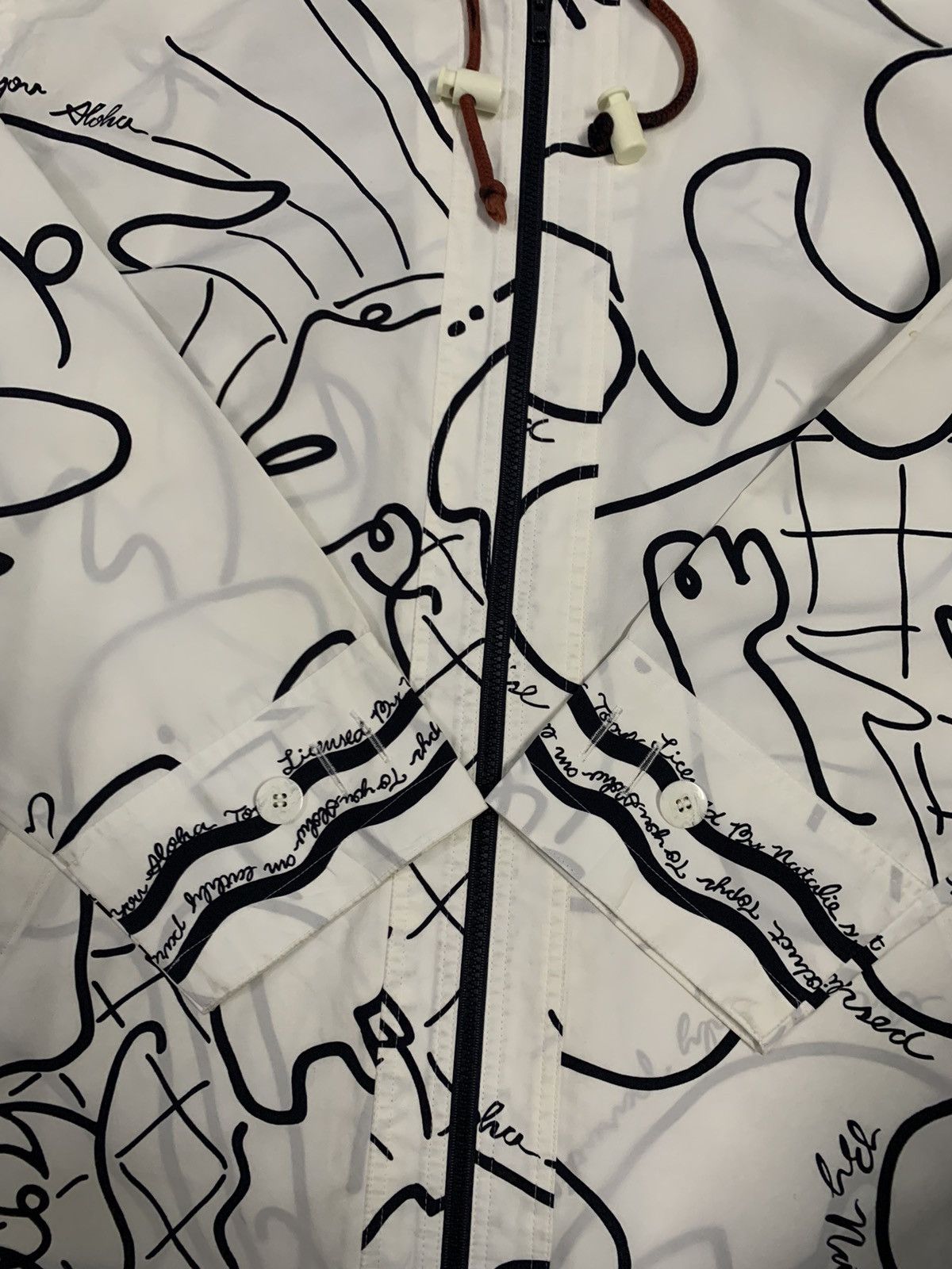 Other Topys France by Natalie S. Full Graphic Art Hooded Jacket Size 3XL / US 20-22 - 11 Thumbnail