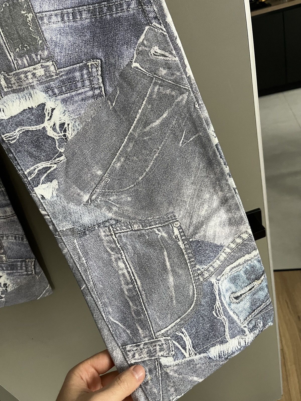 Jaded London Jaded London Denim Print Skaters Pants Size US 28 / EU 44 - 7 Thumbnail
