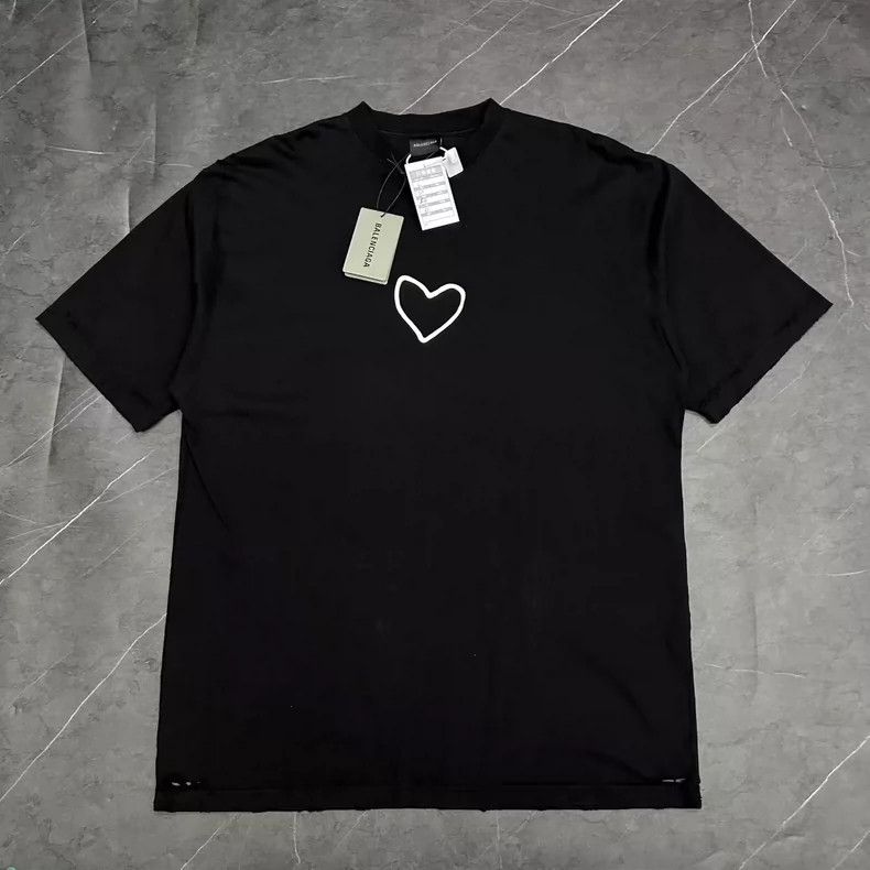 Balenciaga Balenciaga Short sleeves with cursive letters on the back Size US L / EU 52-54 / 3 - 1 Thumbnail