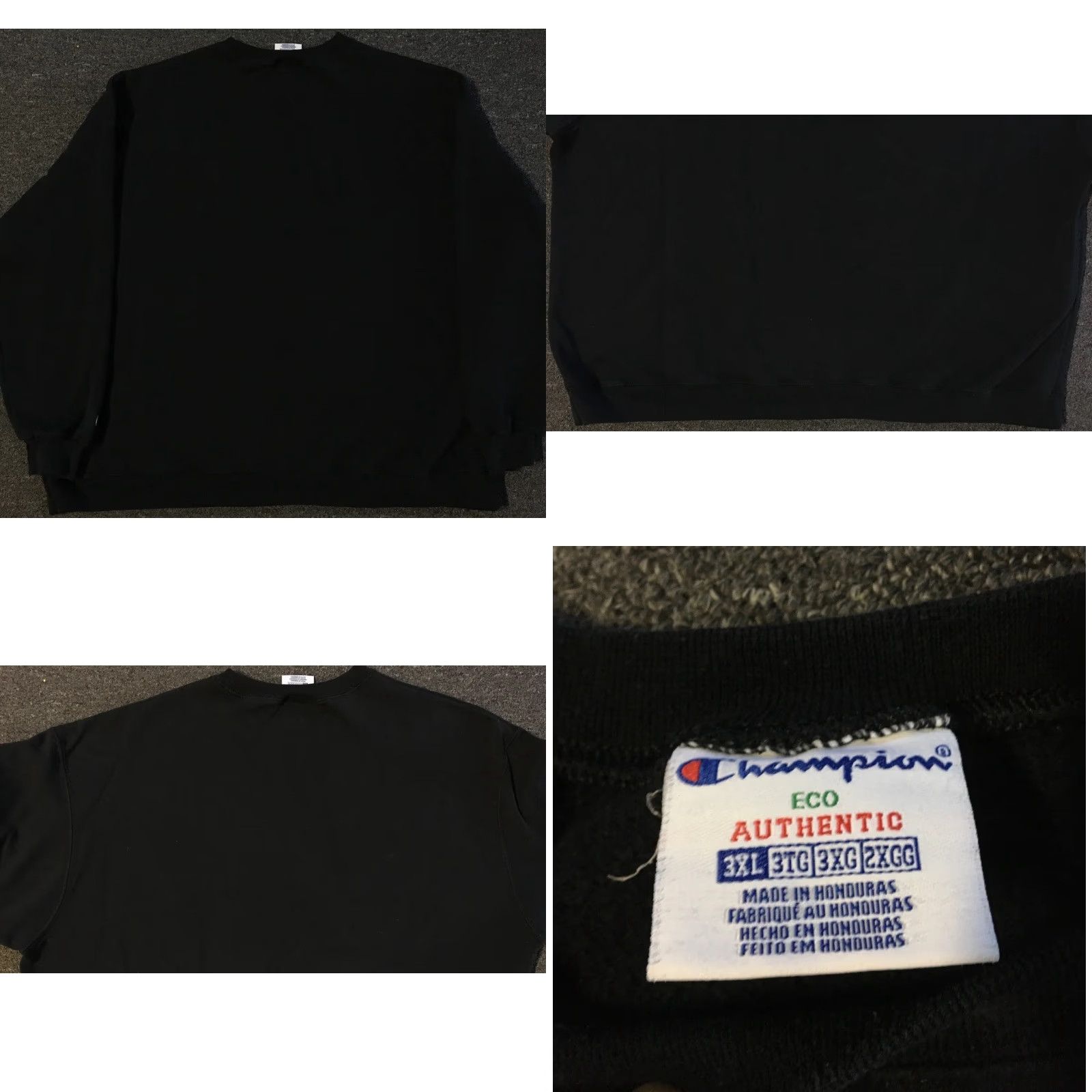 Champion VINTAGE Champion Discount Tire Faded Mechanic Boxy Fit Hoodie XXXL Black 3XL Grunge 90s Size US XXL / EU 58 / 5 - 8 Thumbnail