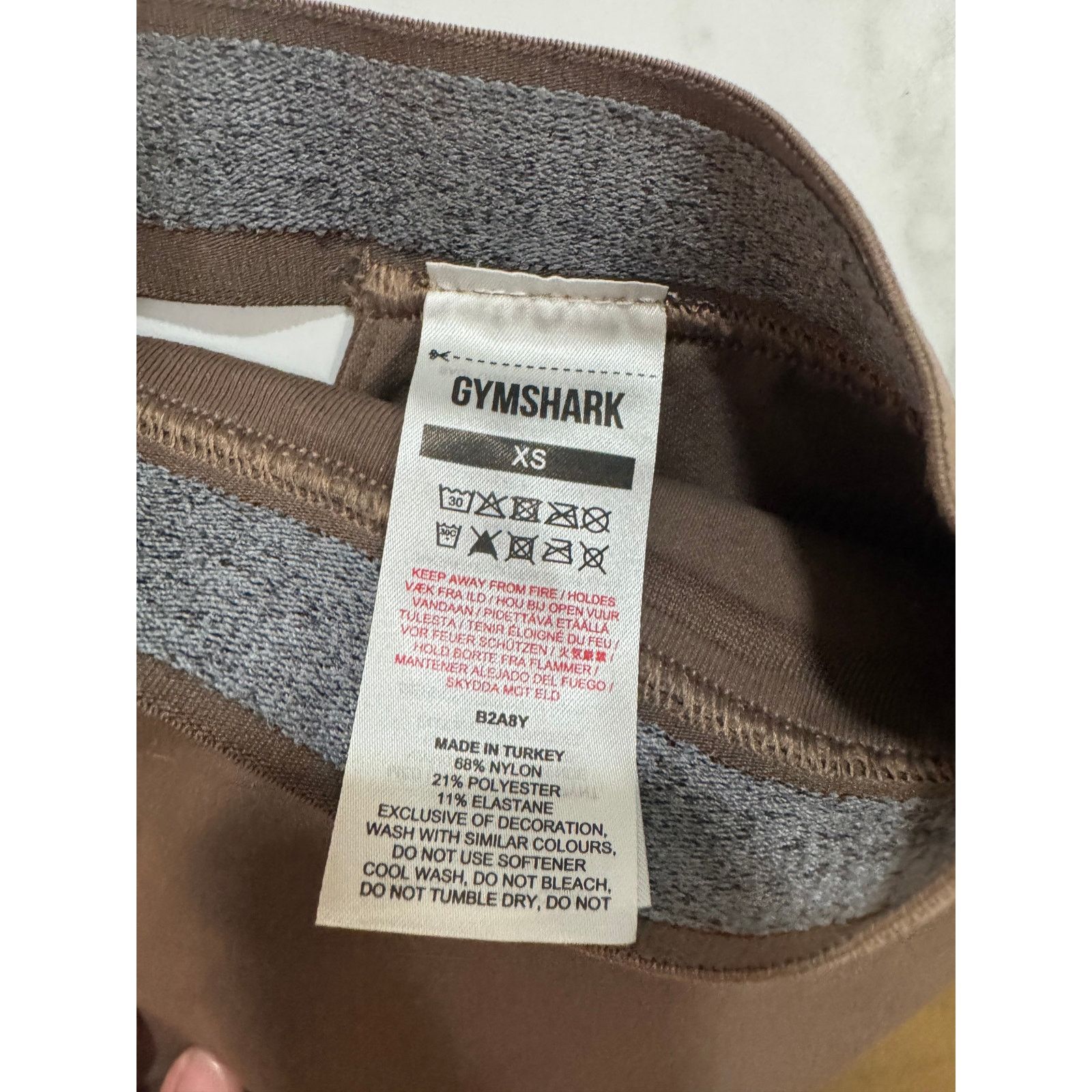 Gymshark GymShark Sports Bra Women's XS Brown NWOT Size XS / US 0-2 / IT 36-38 - 3 Thumbnail