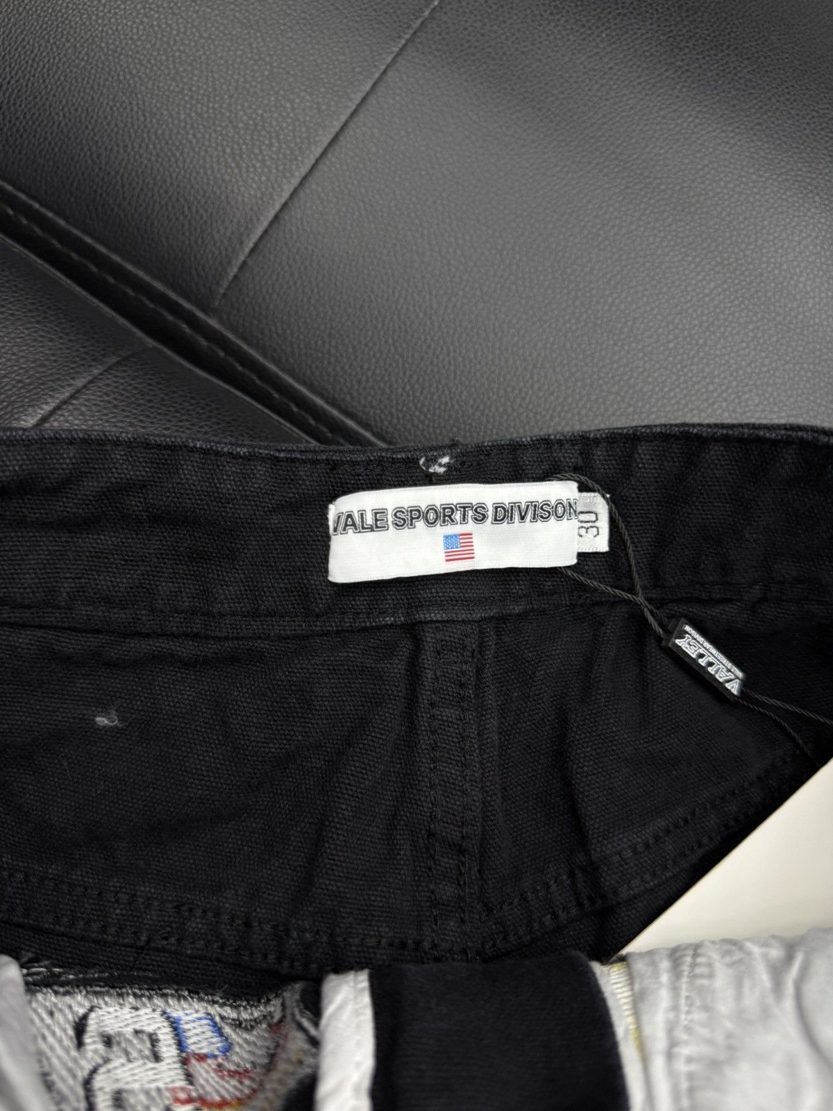 Vale Valley Black Denim Patchwork Shorts Size 30 (Brand New) Size US 30 / EU 46 - 8 Thumbnail