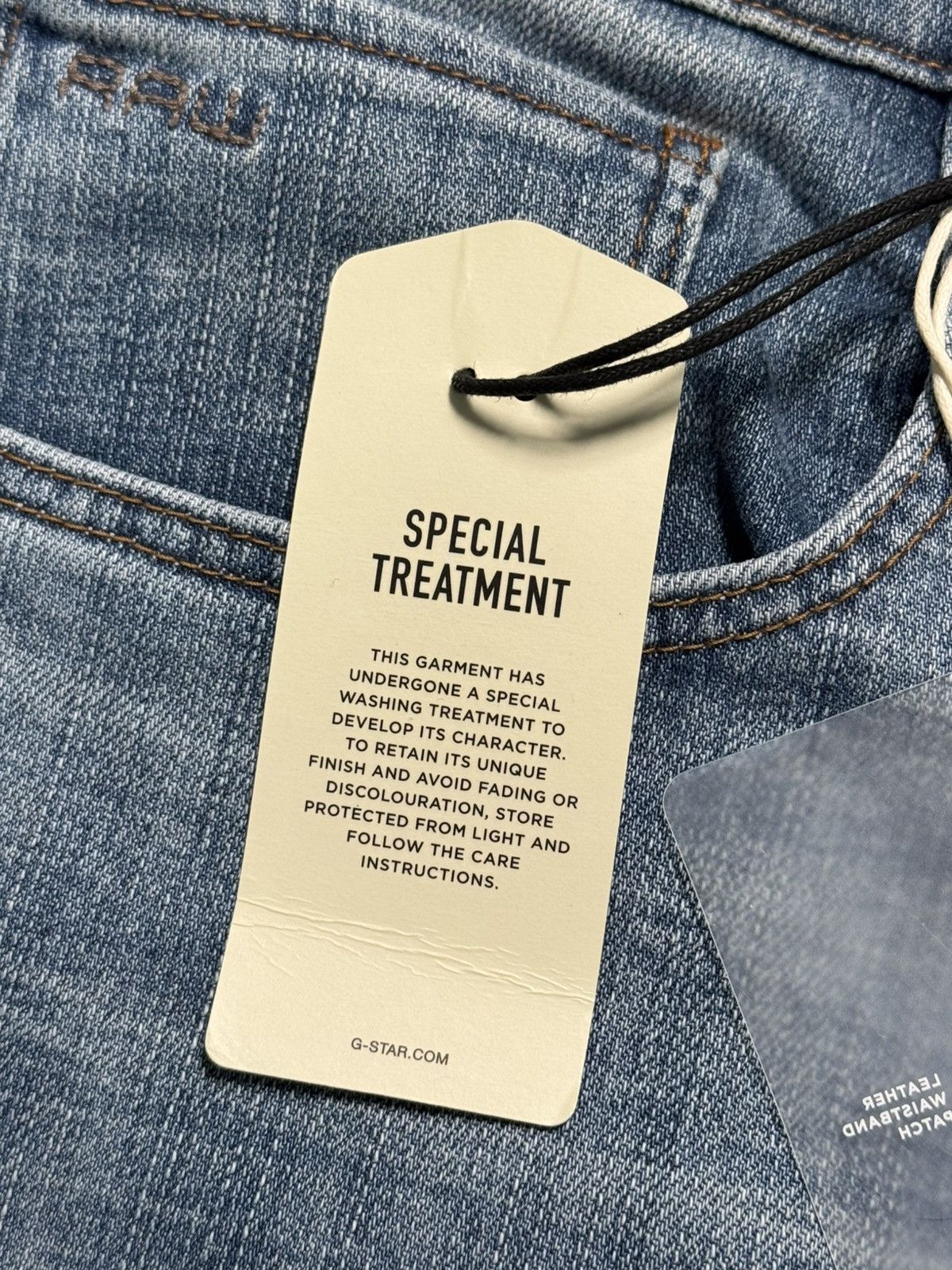 G-Star G-Star Raw 3301 Loose Jeans Faded Denim W30 L32 Casual Fit Size US 30 / EU 46 - 5 Thumbnail