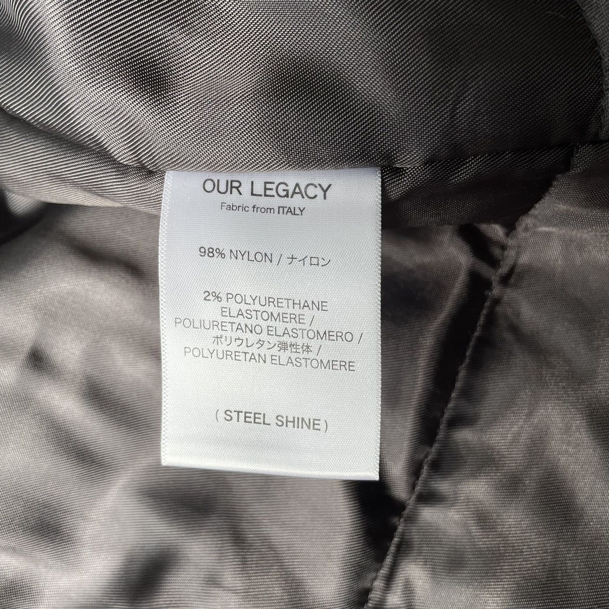 Our Legacy ‘Steel Shine’ Padded Nylon Mac Size US M / EU 48-50 / 2 - 10 Thumbnail
