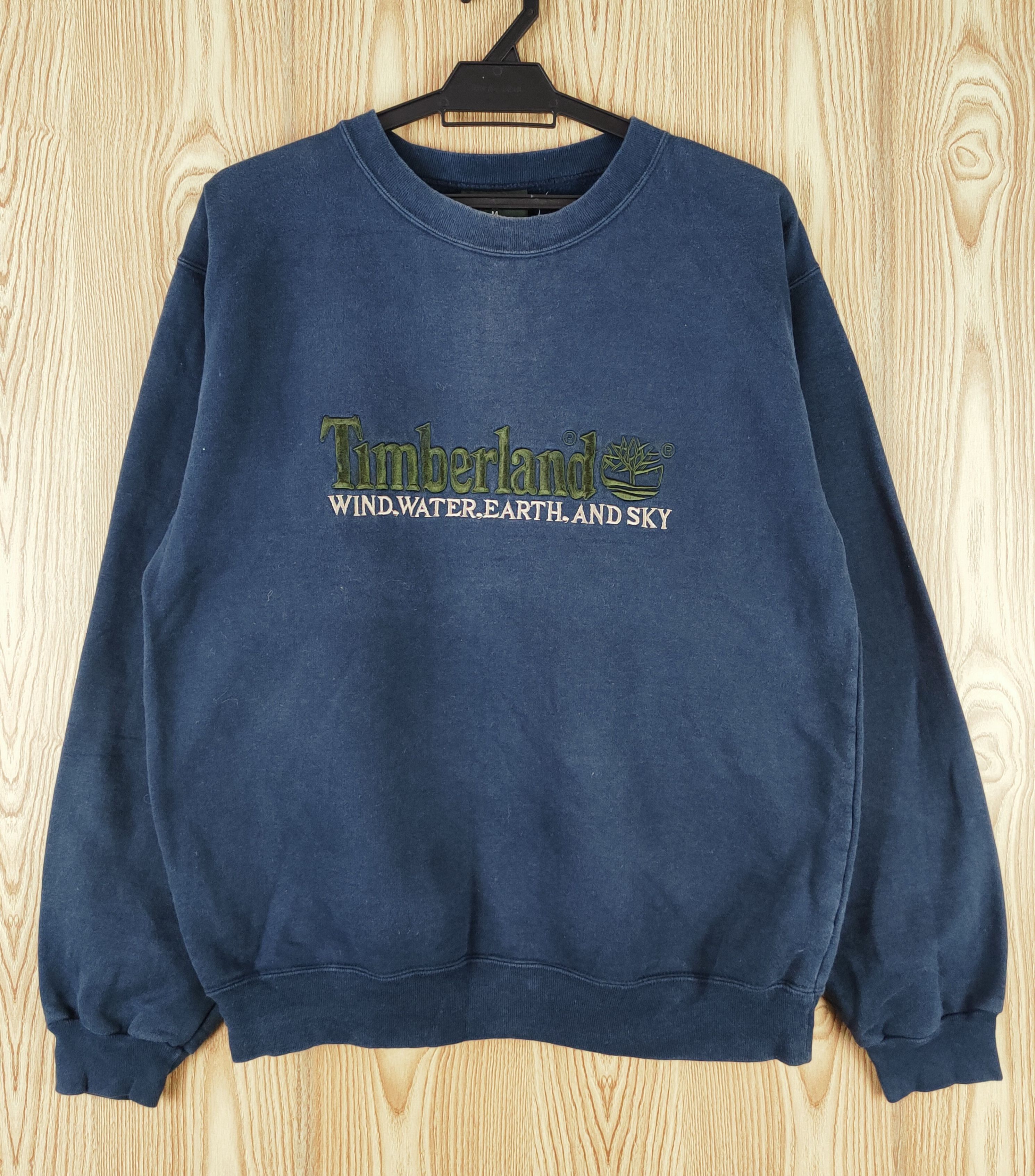 Timberland Timberland Navy Sweatshirts #W050 Size US M / EU 48-50 / 2 - 1 Thumbnail