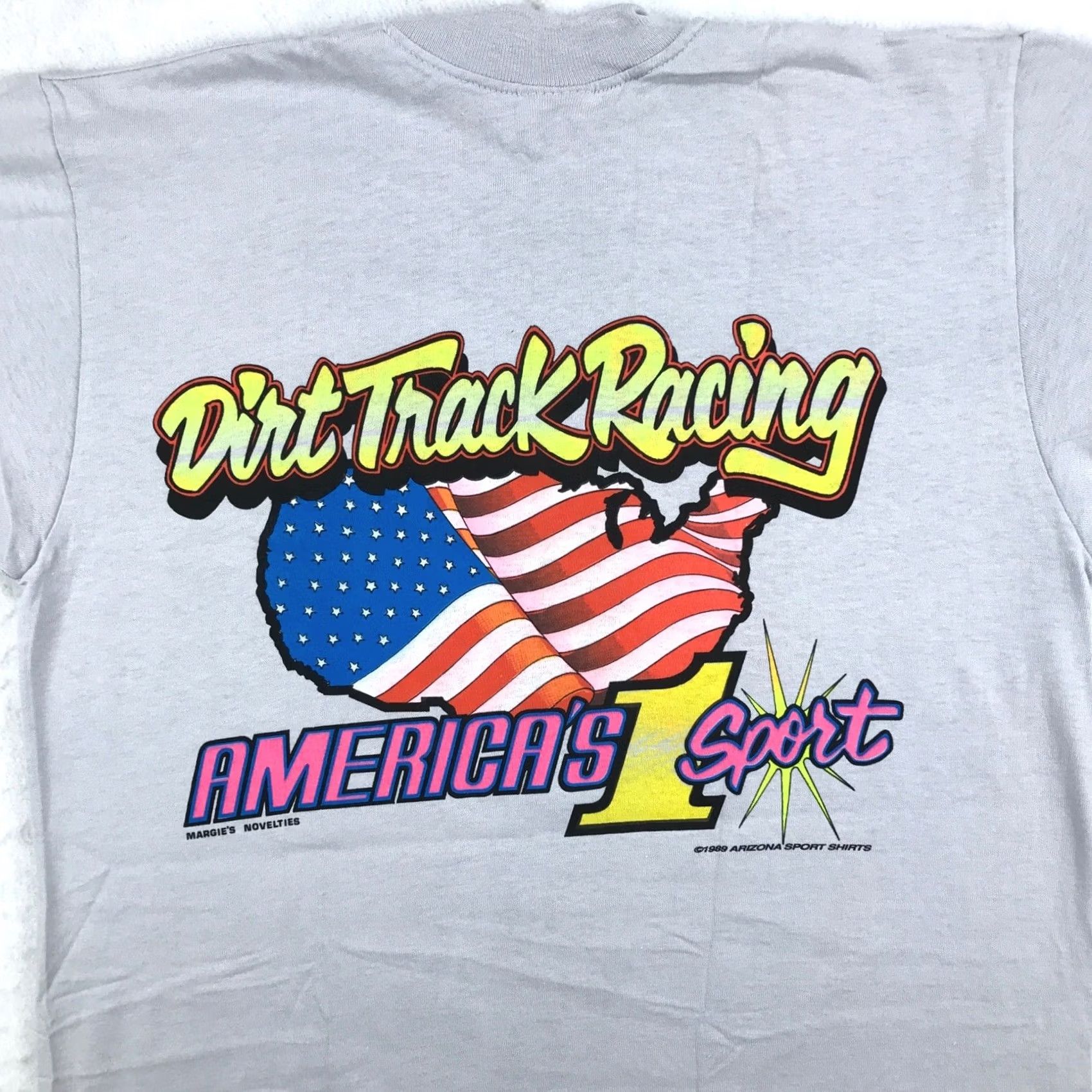 Vintage NOS vintage SPRINT CAR RACING MUD SWEAT & GEARS T-Shirt M Gray Nike not included Size US M / EU 48-50 / 2 - 7 Thumbnail
