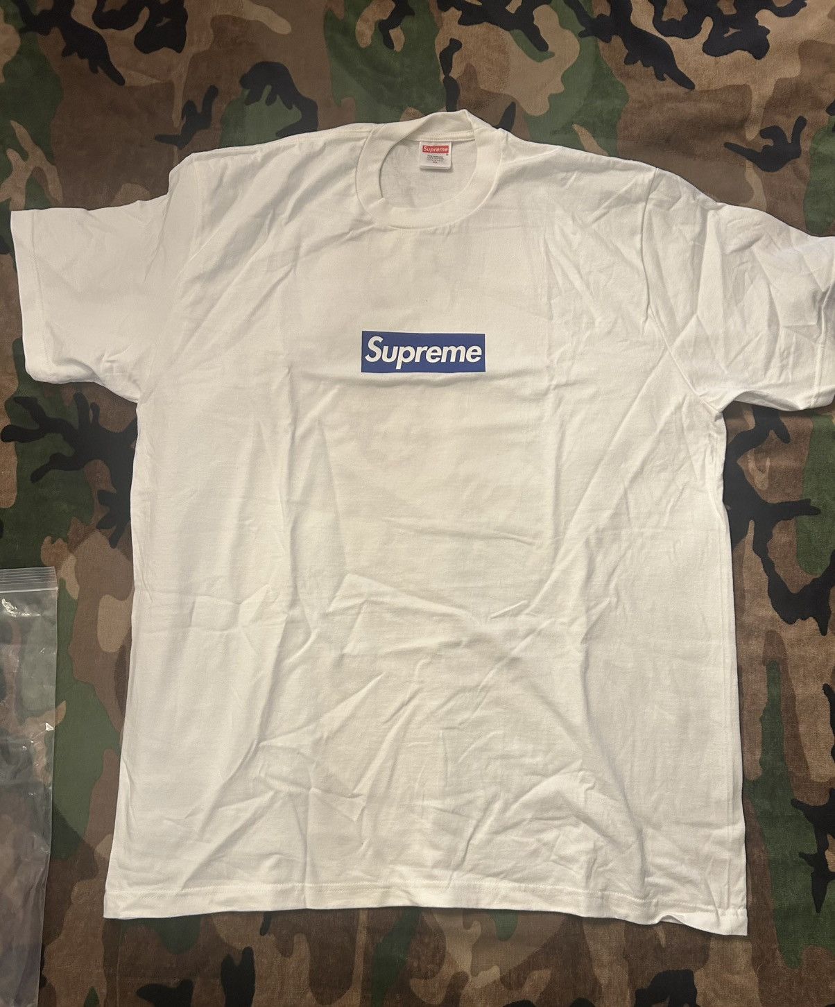 Supreme Seoul Korea Box Logo Tee White XL FW23