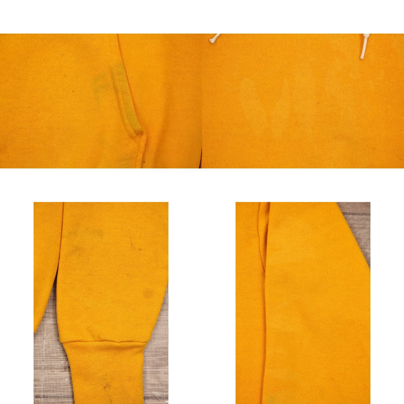 Vintage Mens 90s Yellow Sade Sweatshirt / Hoodie Sz M 1990s Size US M / EU 48-50 / 2 - 8 Thumbnail