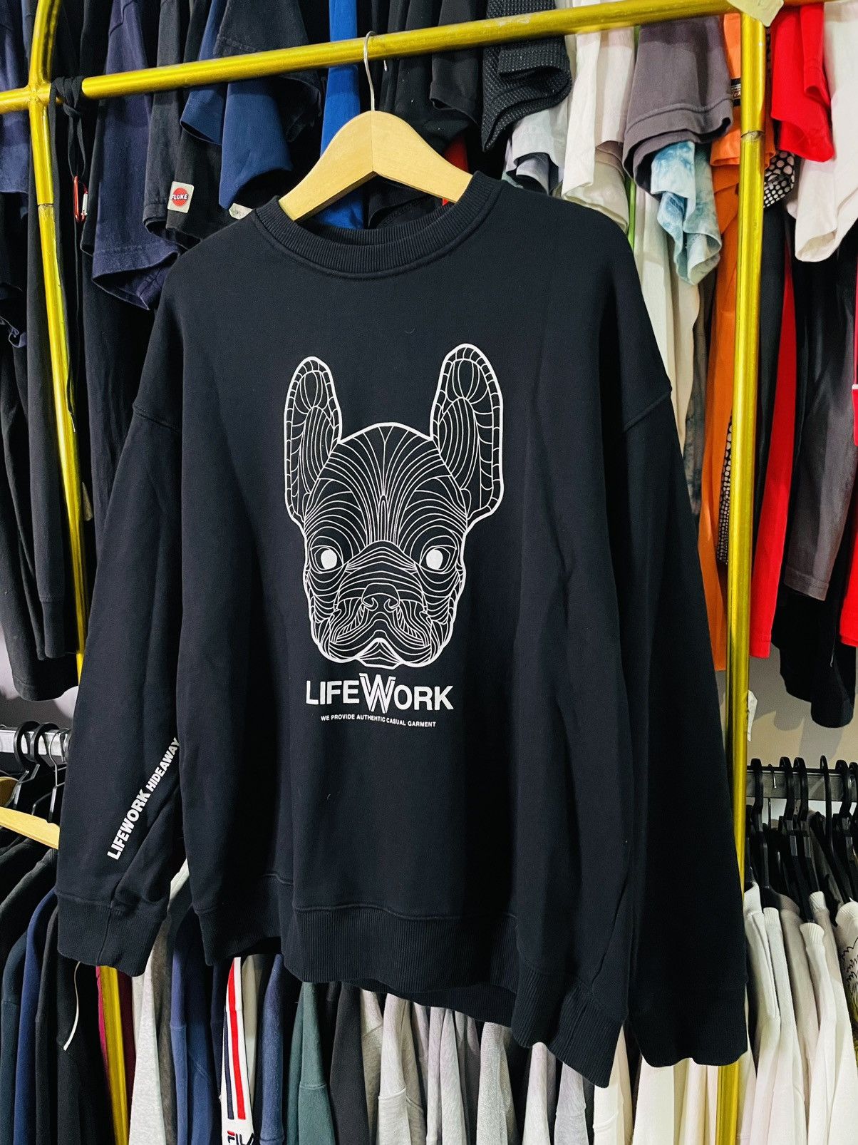 Other Life Work Hide Away Sweetshirt Size US L / EU 52-54 / 3 - 2 Thumbnail