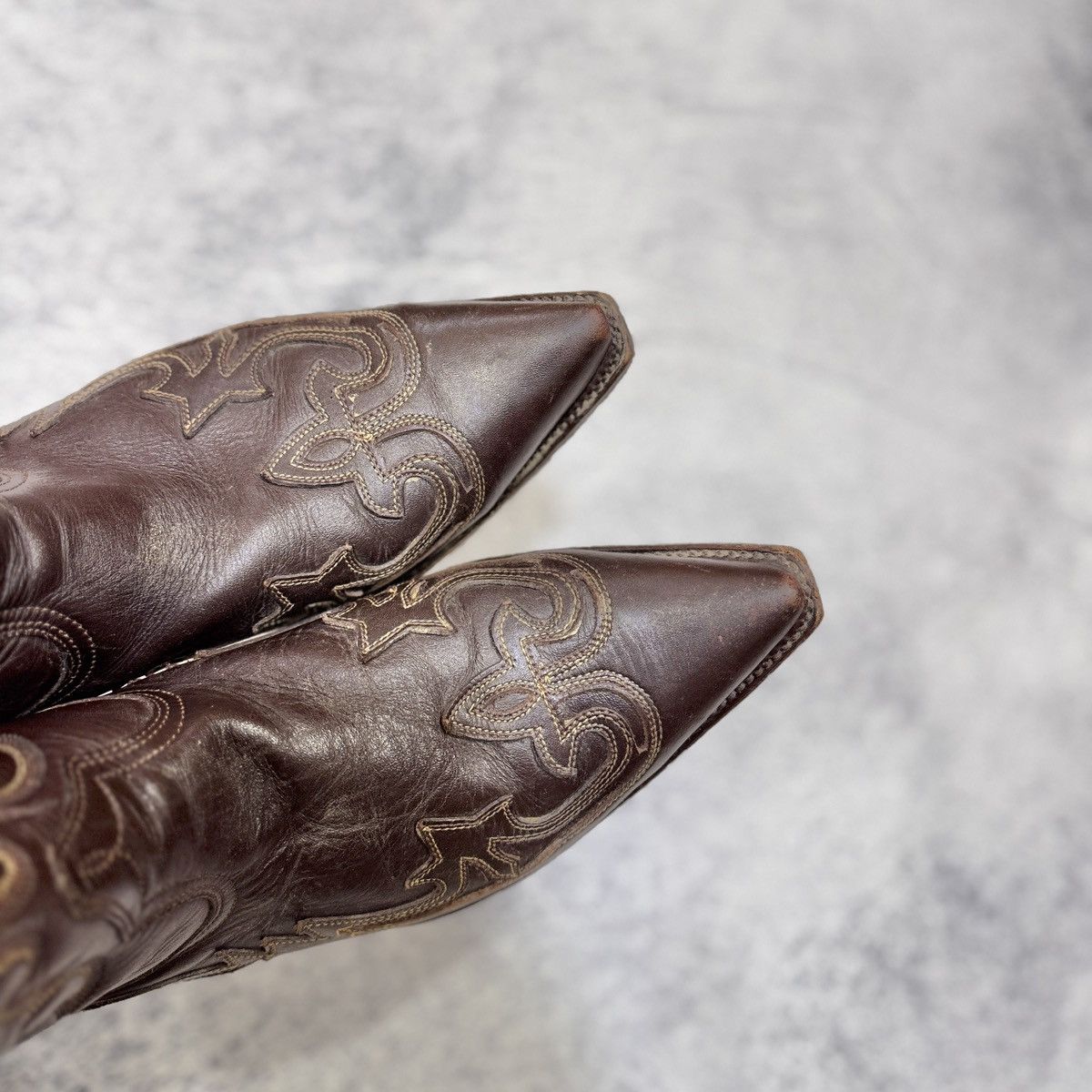 Cowboy Equipment Buffalo Welted Western Cowboy Boots US10 UK9 EU43 28cm Size US 10 / EU 43 - 7 Thumbnail