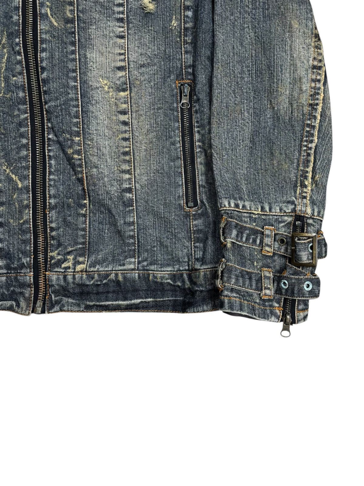 Ekam 2000s In The Attic - Bondage Rider Denim Jacket Size US M / EU 48-50 / 2 - 5 Thumbnail