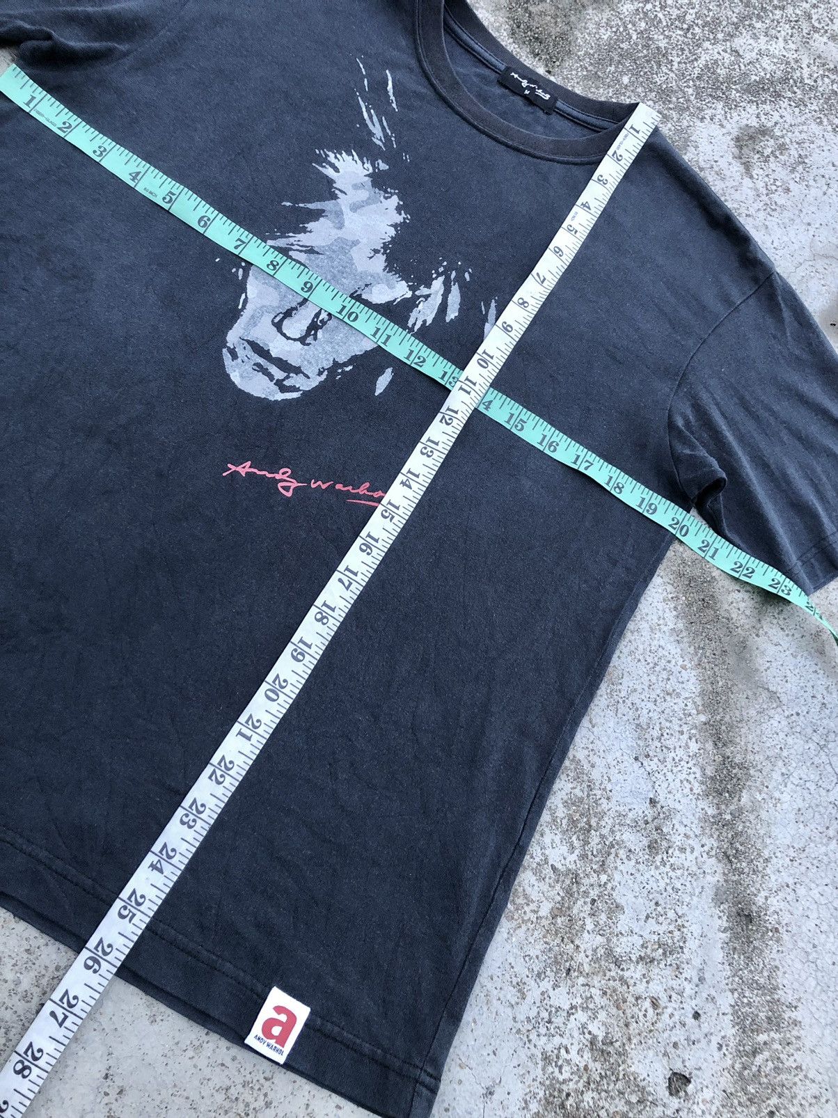 Vintage VTGE ANDY WARHOL ICONIC FACE TEE Size US M / EU 48-50 / 2 - 9 Thumbnail