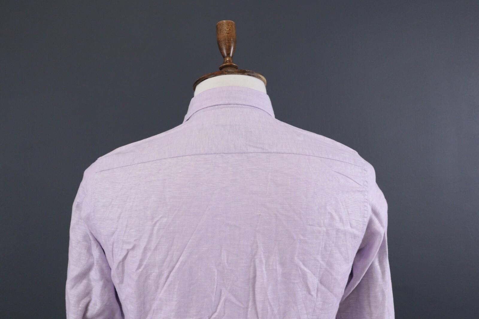 Ted Baker Ted Baker London Luxury Pink Dress Shirt Size 3 Size US M / EU 48-50 / 2 - 9 Thumbnail