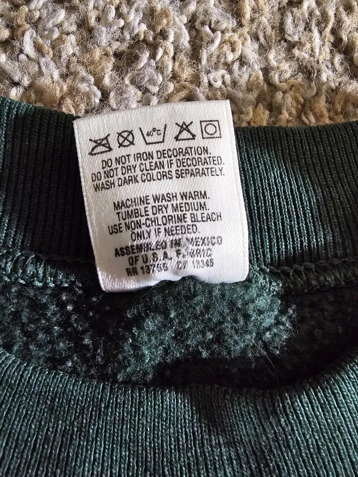Fruit Of The Loom Vintage Green Bay Packers Super Bowl XXXI Men’s M Sweatshirt Size US M / EU 48-50 / 2 - 4 Thumbnail