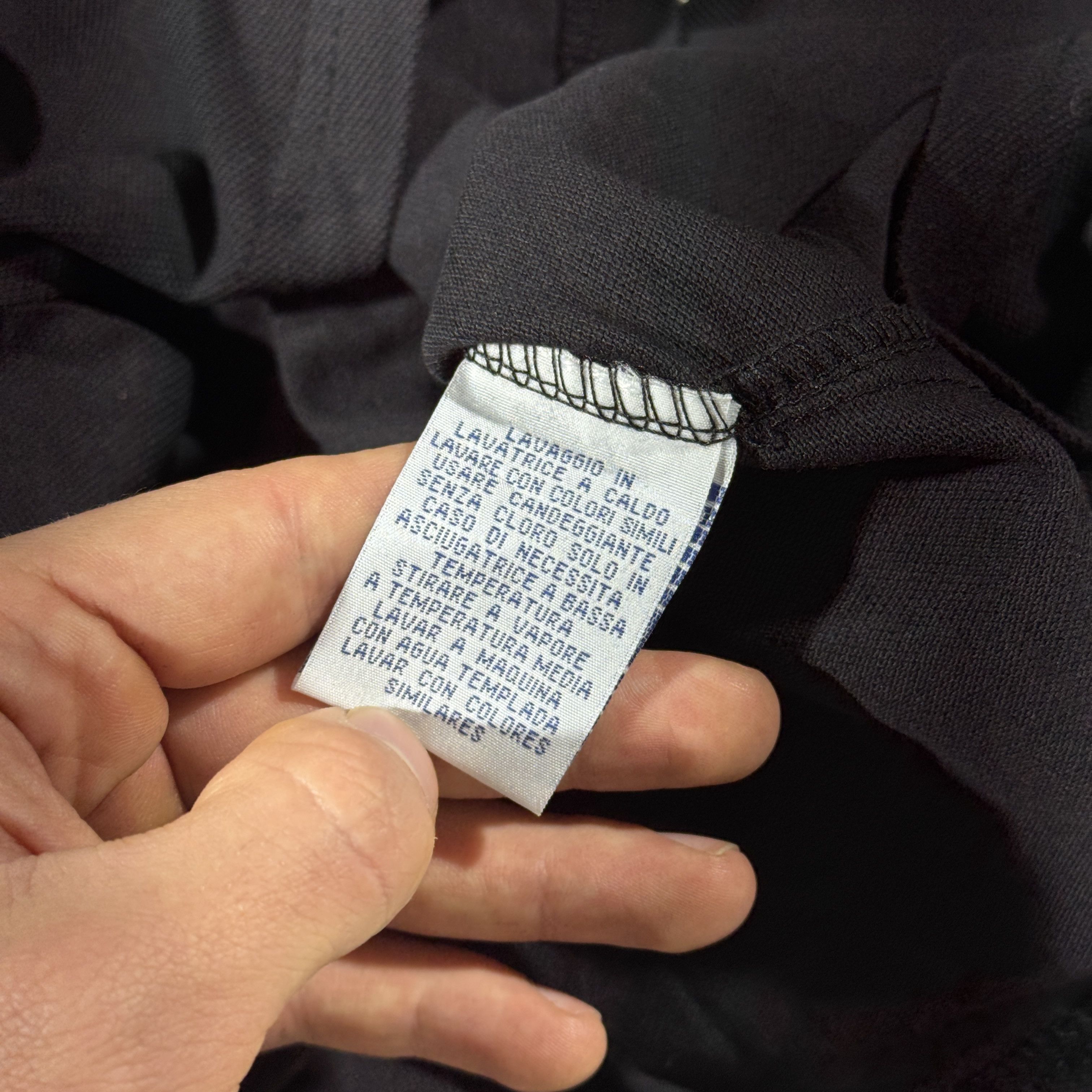 Polo Ralph Lauren VINATGE Ralph Lauren Black Polo Shirt Big Pony Size US XL / EU 56 / 4 - 7 Thumbnail