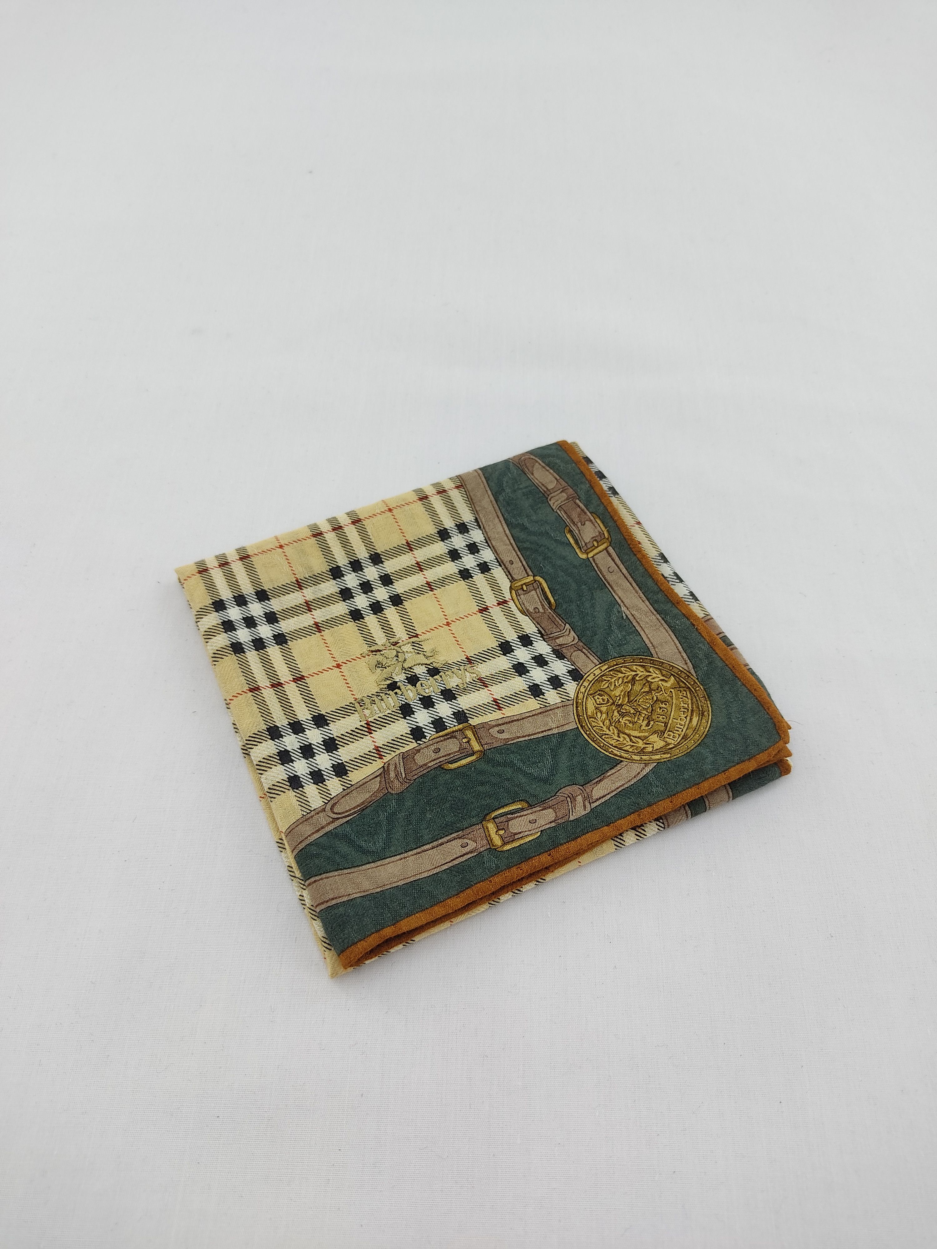 Burberry Vintage Burberry Handkerchief / Neckwear / Bandana Size ONE SIZE - 3 Thumbnail