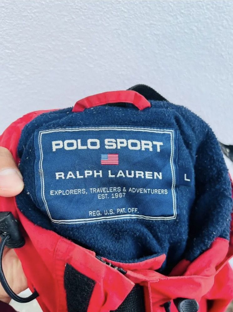Polo Ralph Lauren × Vintage Vintage Polo Ralph Lauren Red Colour Jacket Size US L / EU 52-54 / 3 - 13 Thumbnail