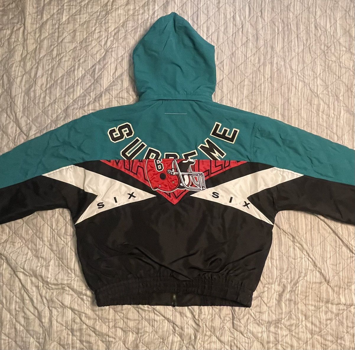 Maison Margiela × Supreme MM6 Split Stadium Jacket Size US S / EU 44-46 / 1 - 2 Thumbnail