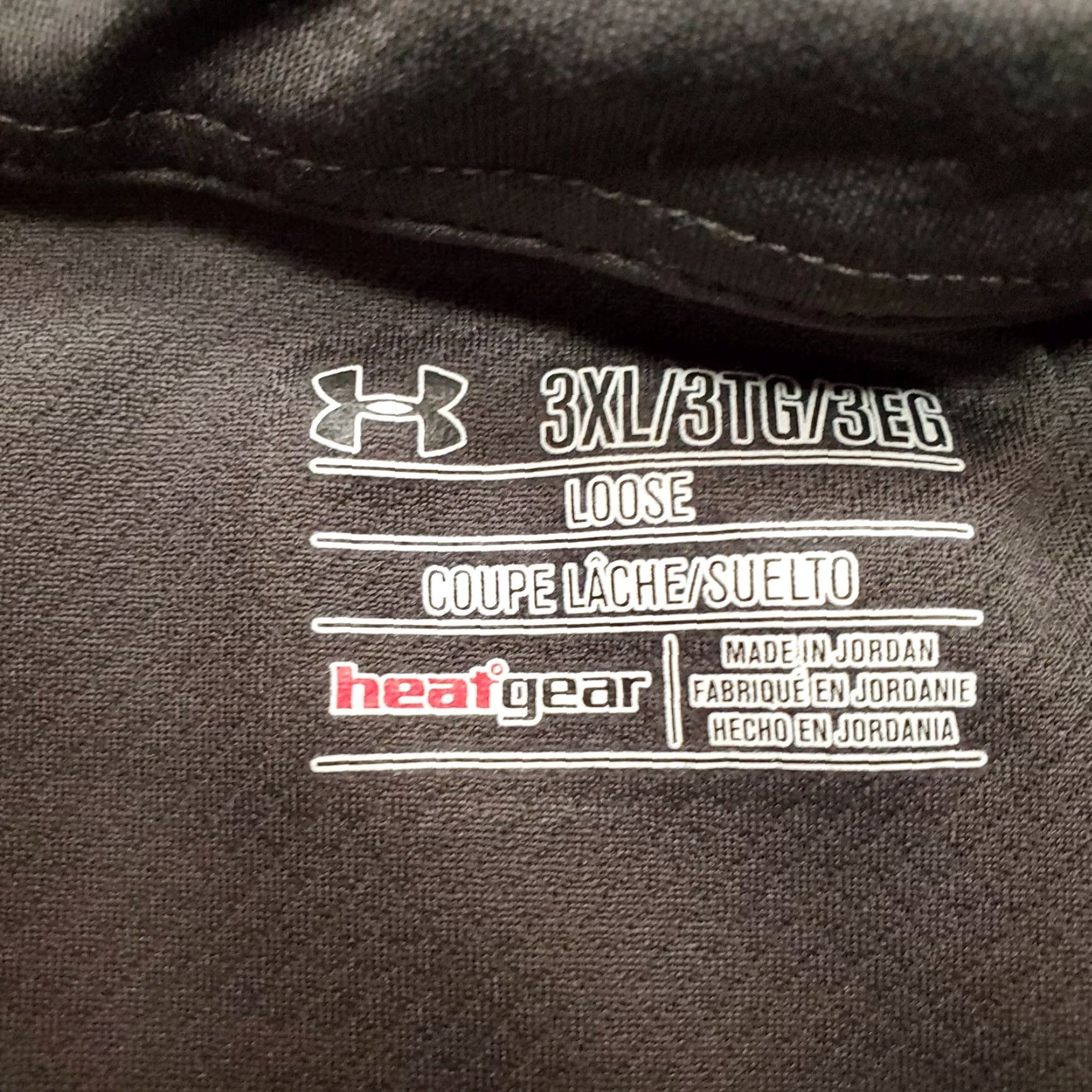 Under Armour Under Armour Shirt Mens 3XL Gray Polo Loose Fit Polyester Collared Short Sleeve Breathable UV Logo Embroidered 90s Panthers Size US XXL / EU 58 / 5 - 5 Thumbnail