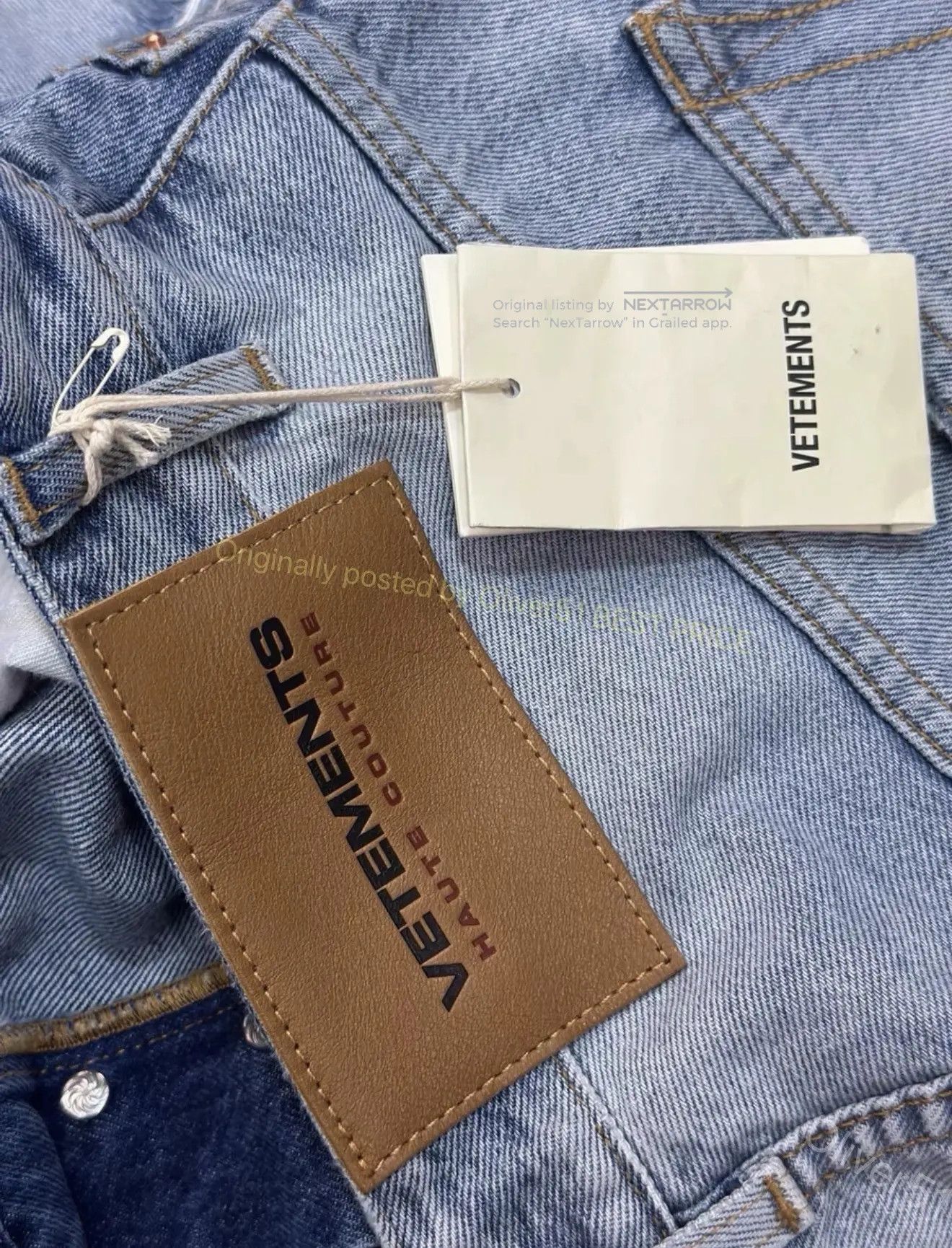 Vetements Vetements 23SS destroyed jeans YYYY1/2609 Size US 30 / EU 46 - 3 Thumbnail