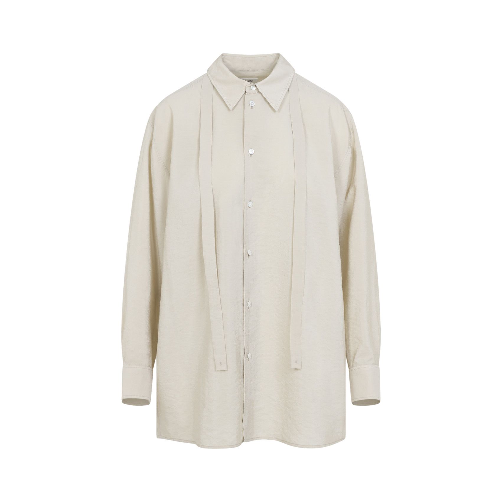 Lemaire Lemaire Long Shirt With Tie Size M / US 6-8 / IT 42-44 - 1 Thumbnail