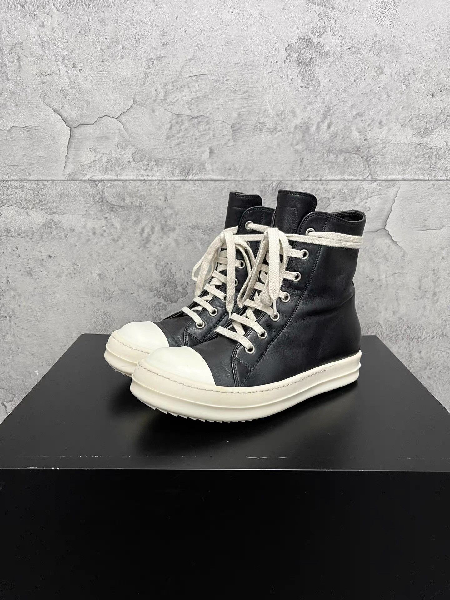 Rick Owens Rick Owens Mainline Leather Big Converse K34 Size US 6 / IT 36 - 4 Thumbnail