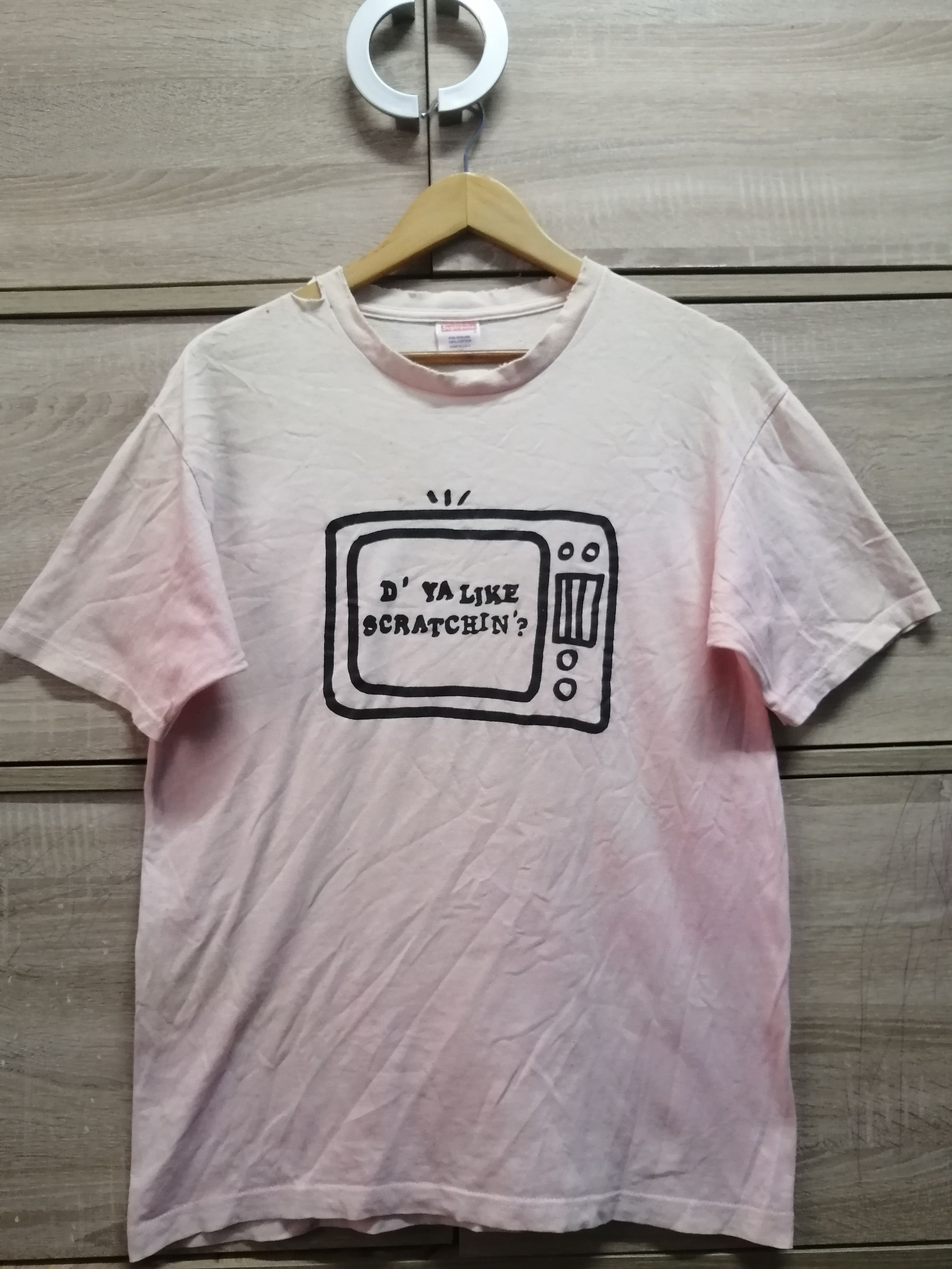 Supreme Thrashed Sun Faded Vintage Supreme Distressed Grunge Band Size US M / EU 48-50 / 2 - 1 Thumbnail