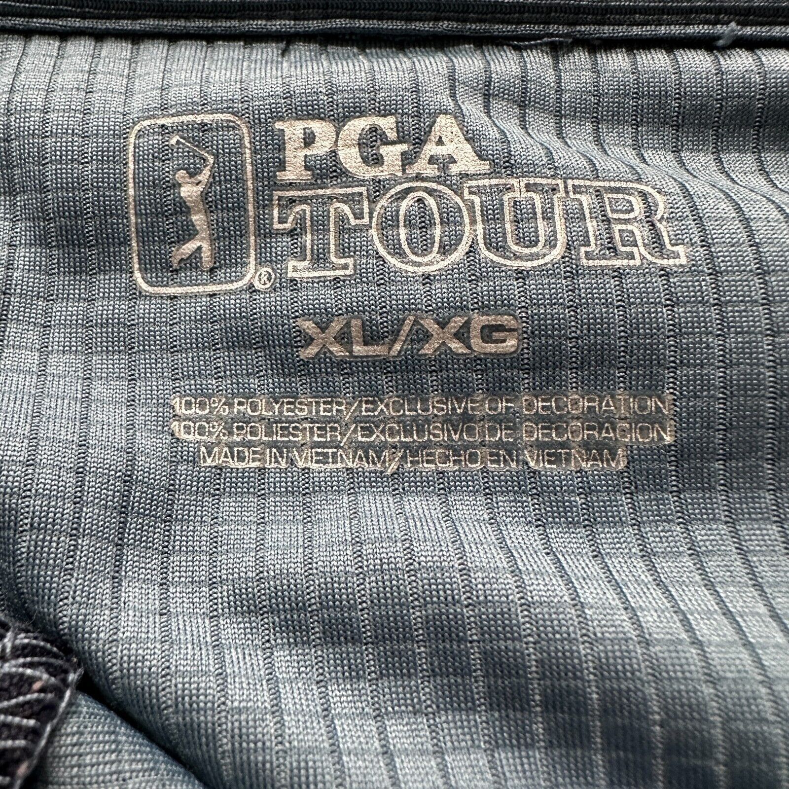 PGA Tour PGA Tour Polo Golf Shirt Mens XL Blue Polyester Short Sleeve Size US XL / EU 56 / 4 - 5 Thumbnail