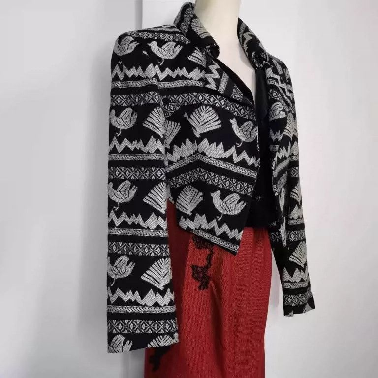 Comme des Garcons Comme des Garcons Embroidered coat Size M / US 6-8 / IT 42-44 - 2 Thumbnail