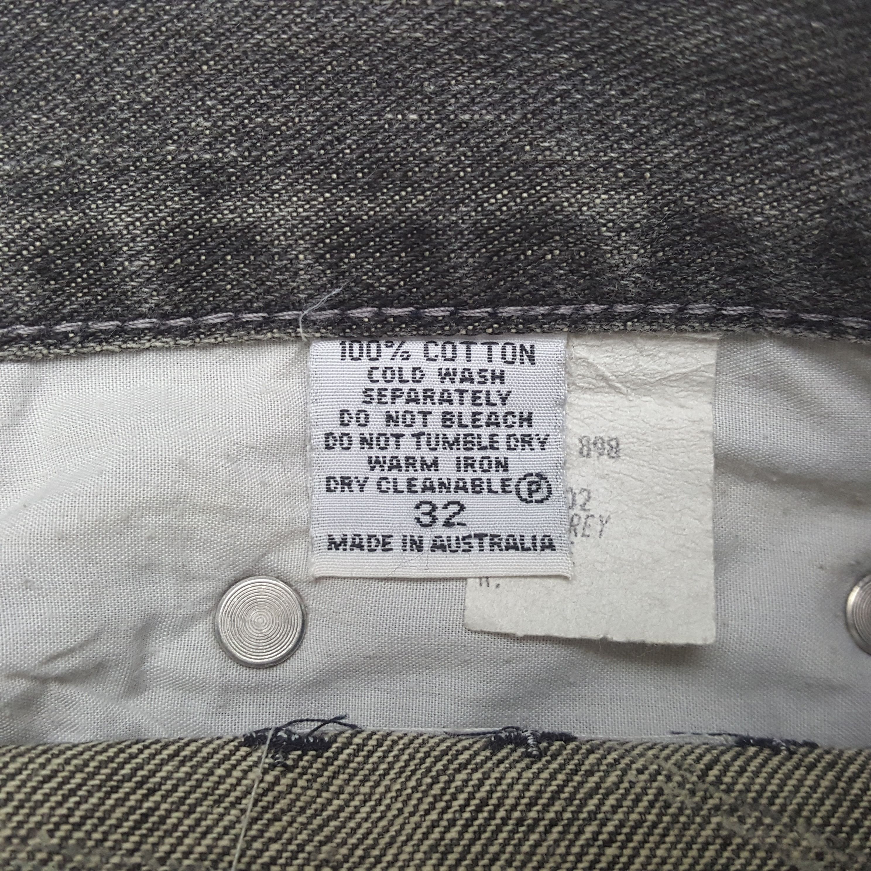 Ksubi Vintage Ksubi Fashion Designer Brand Distressed Jeans RR12 Size US 33 - 13 Thumbnail