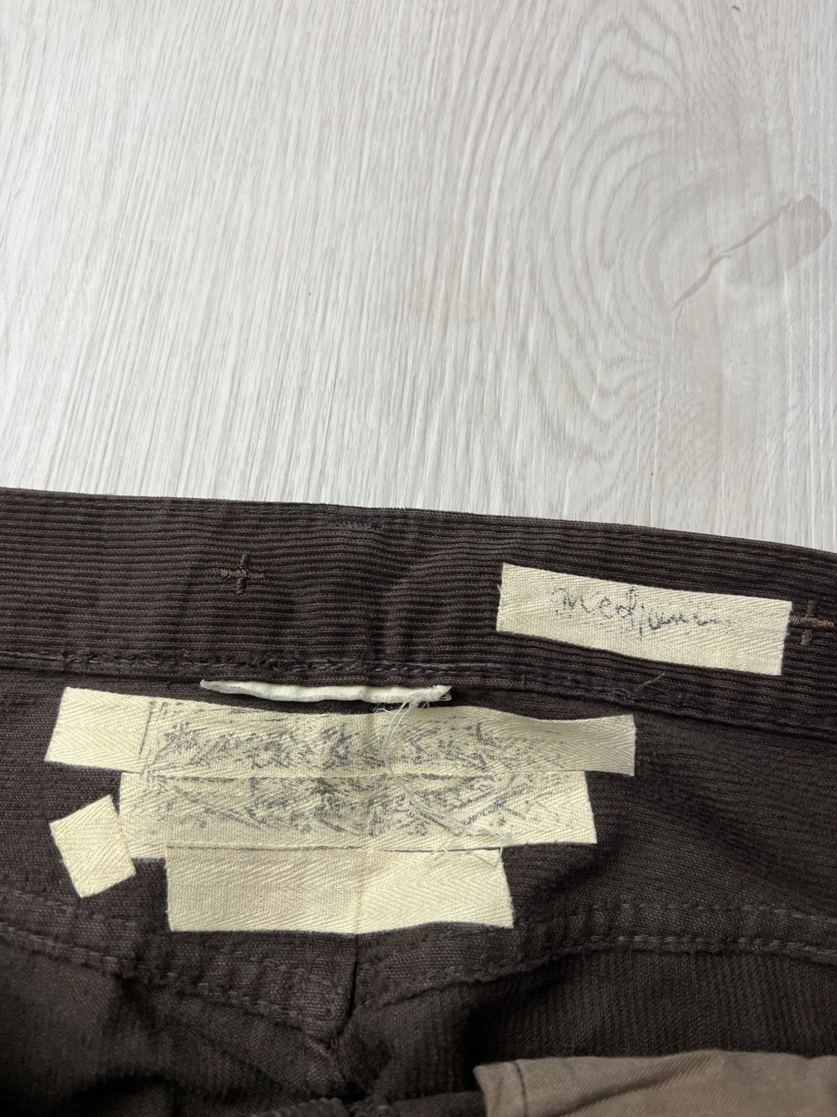 If Six Was Nine Nada Not Nada Rebirth To Tabura Rasa Leather Pocket Pants Size US 31 - 9 Thumbnail