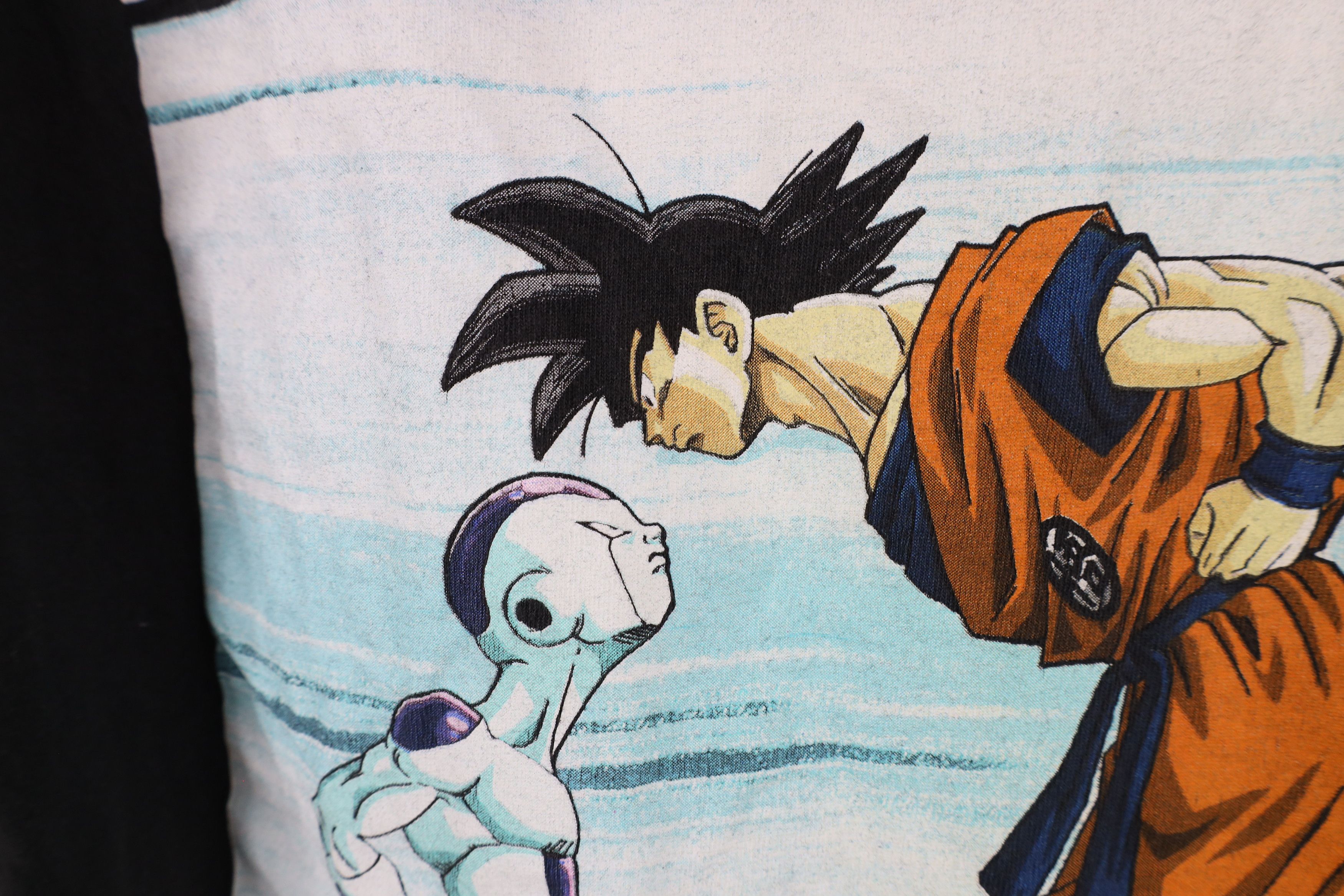 Vintage Y2K Dragon Ball Z Spell Out Anime Manga Goku Frieza T-Shirt Size US L / EU 52-54 / 3 - 5 Thumbnail