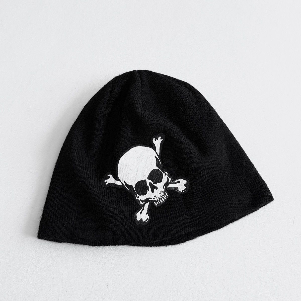 Japanese Brand HANGOVER SKULL BEANIE HAT Size ONE SIZE - 9 Thumbnail