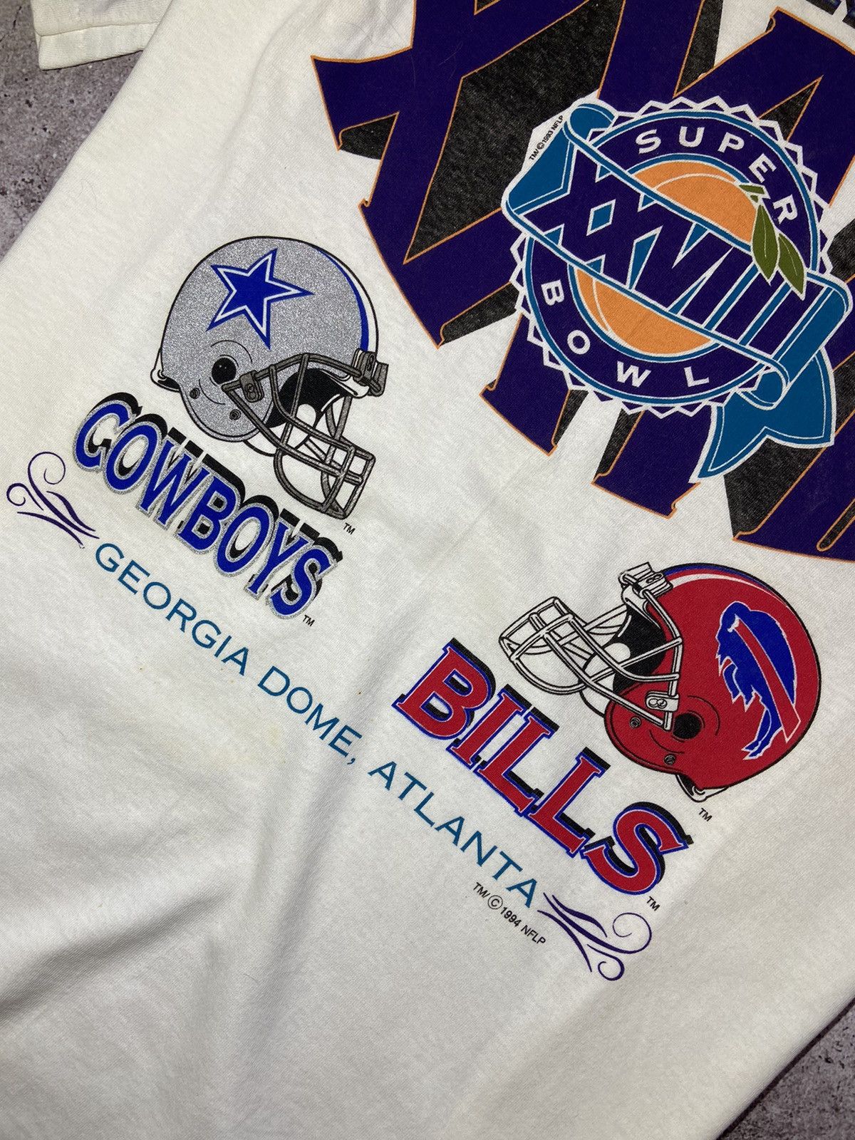 Starter × Vintage 💥Starter vintage 1994 Super Bowl rare t-shirt‼️ Size US XL / EU 56 / 4 - 3 Thumbnail