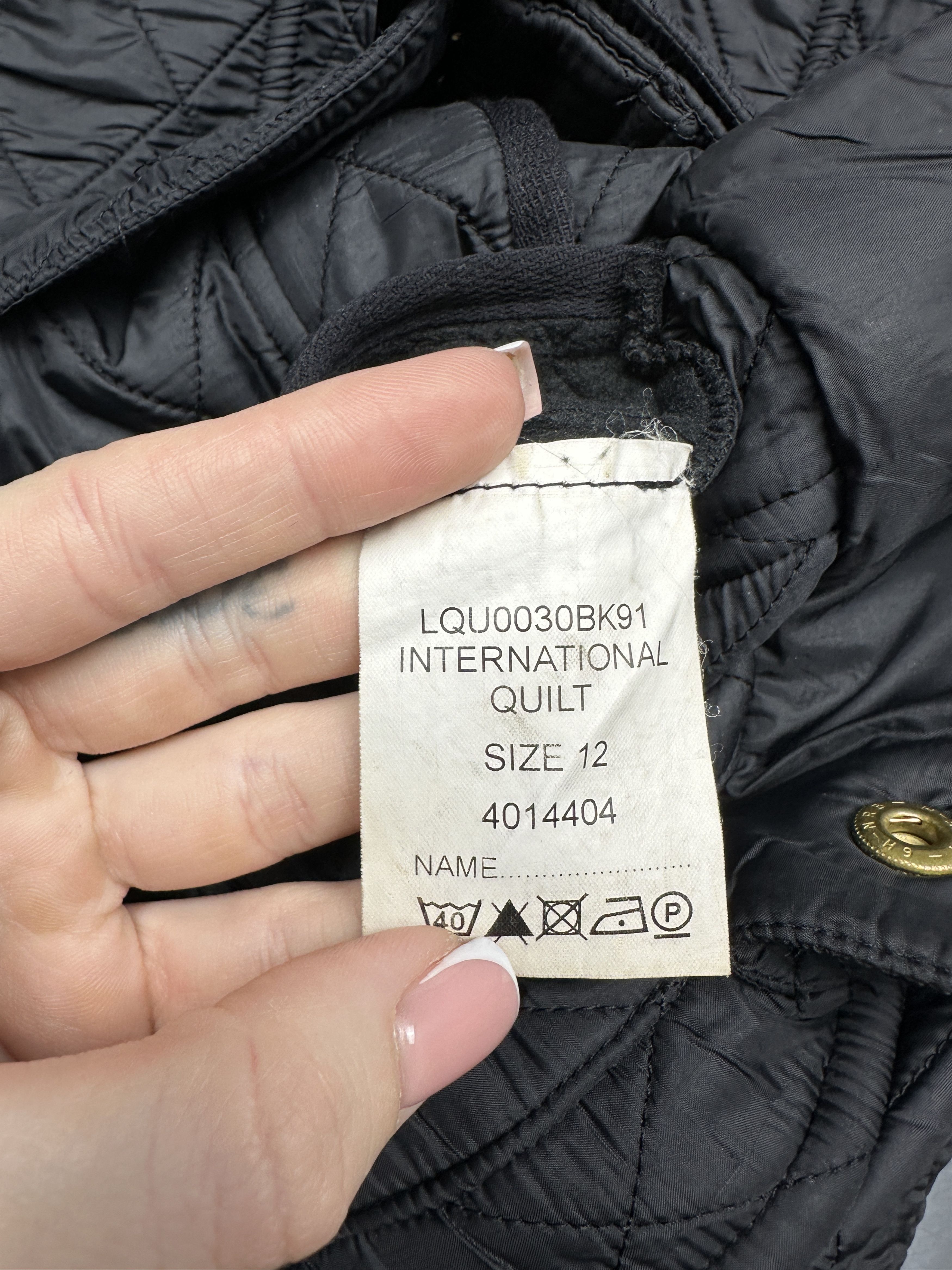Barbour × Vintage Barbour International Polarquilt Quilted Jacket Size M / US 6-8 / IT 42-44 - 8 Thumbnail