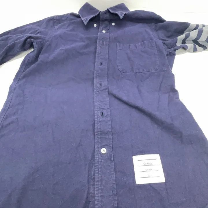 Thom Browne Thom Browne Classic Long Sleeve Button-Up Shirt -2507 Size US S / EU 44-46 / 1 - 3 Thumbnail