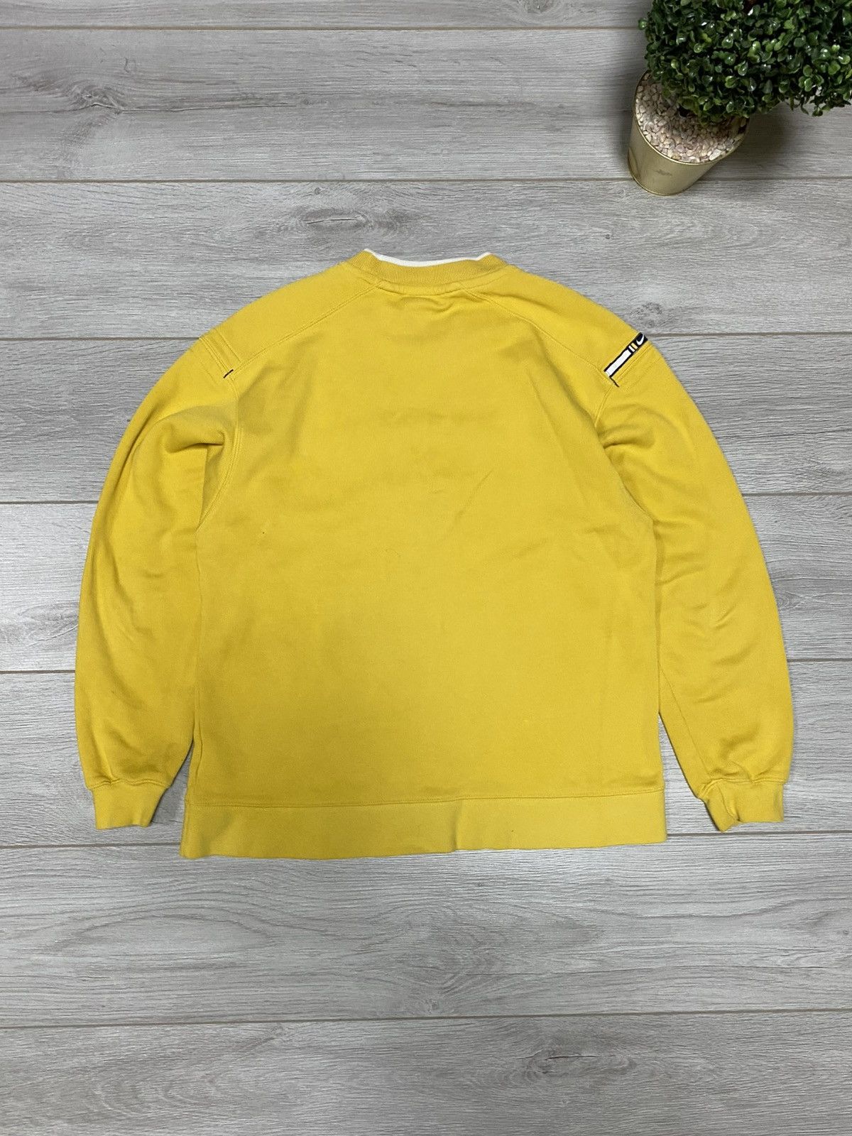 Nike Nike vintage spell out big swoosh sweatshirt Size US M / EU 48-50 / 2 - 13 Thumbnail