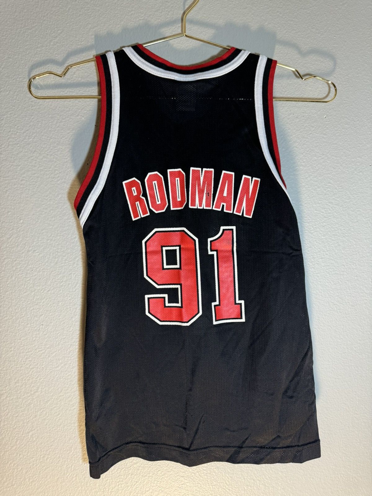 Champion × NBA × Vintage 🤷🏻‍♂️DENNIS RODMAN😳 Size US XXS / EU 40 - 2 Thumbnail