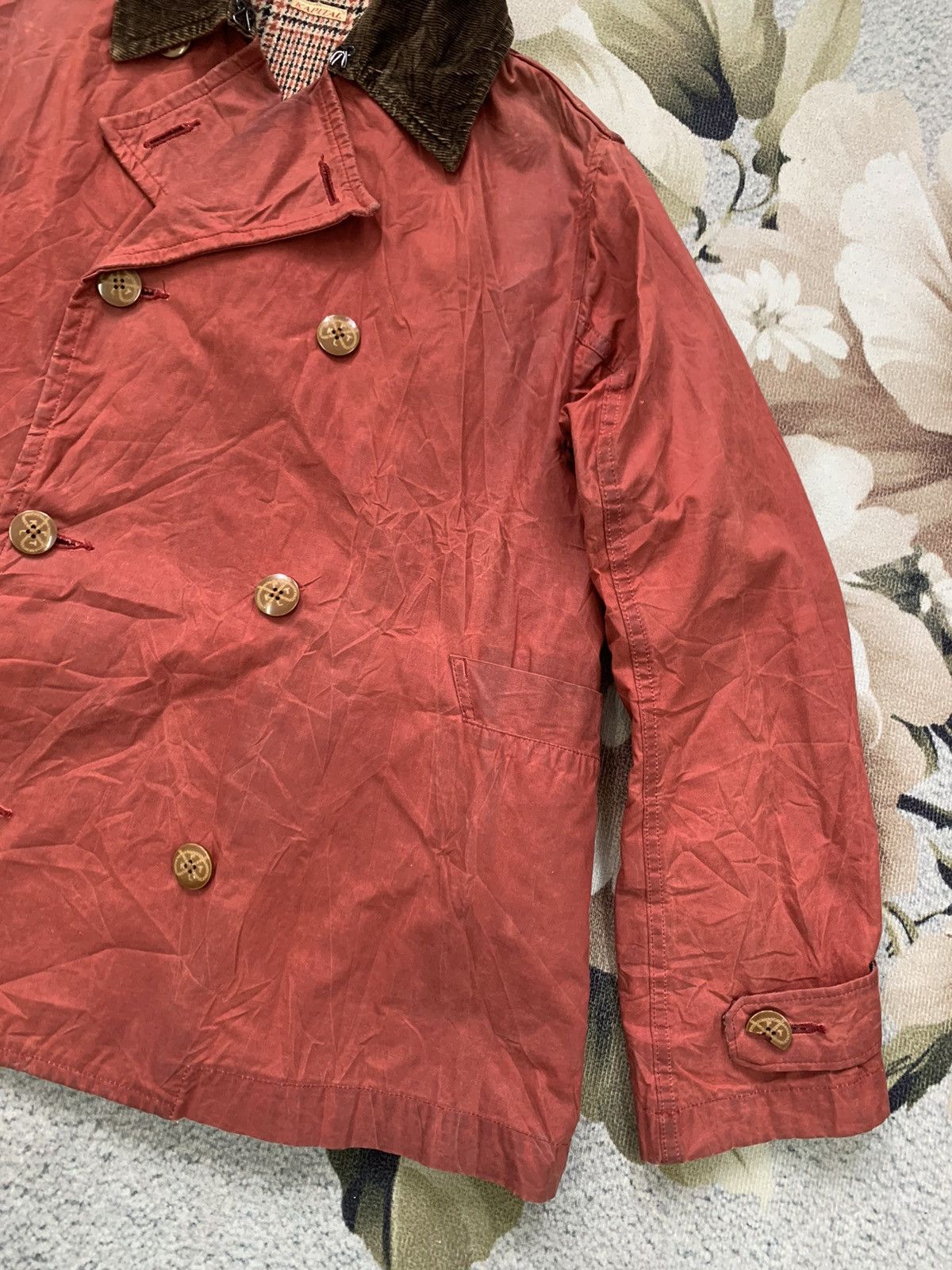 Kapital Kapital Waxed Blouson Jacket Double Breast Size US M / EU 48-50 / 2 - 4 Thumbnail