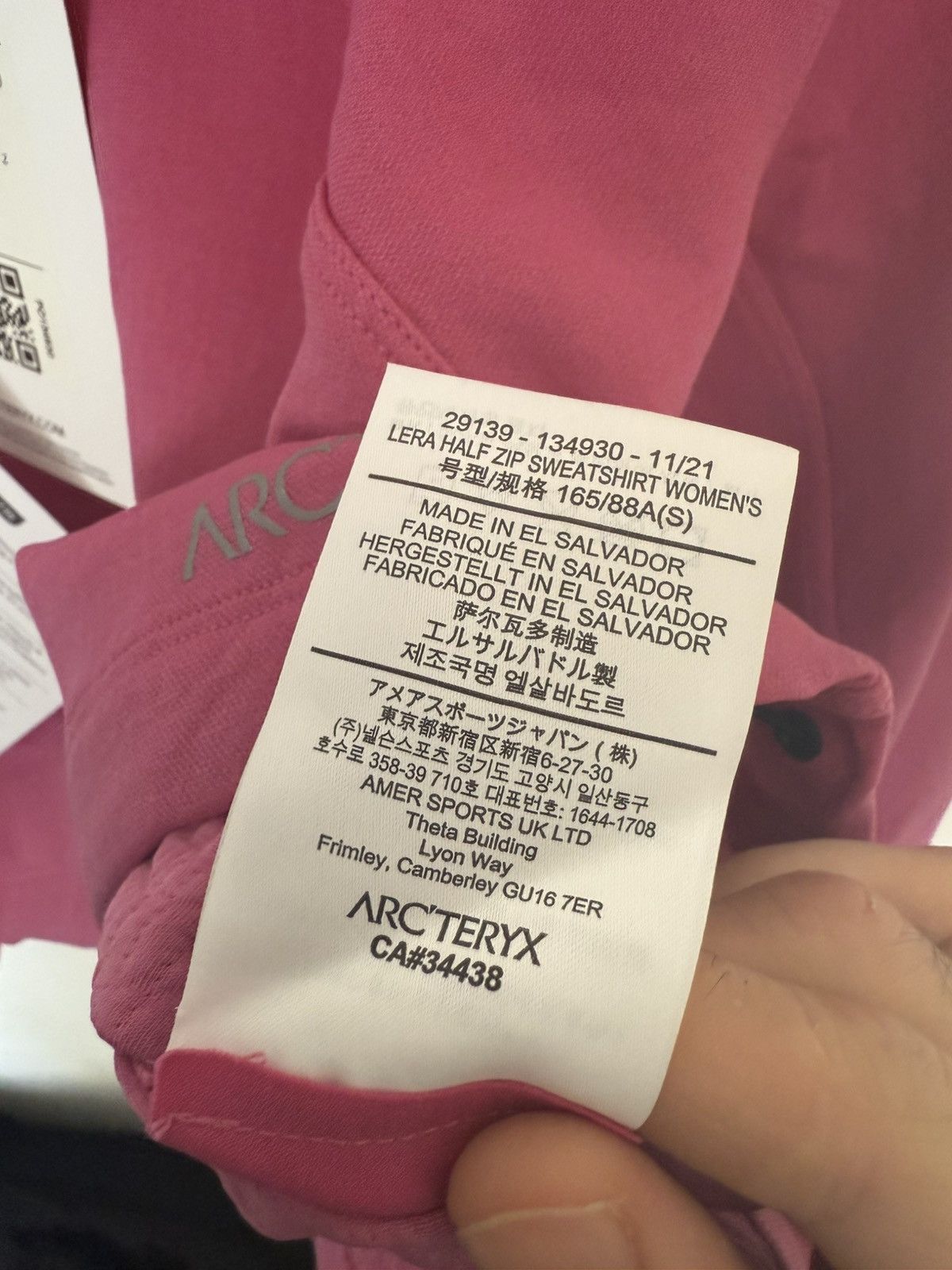 Arc'teryx Lera Half-Zip Arc’Teryx - Capsule System_A - New - S Size S / US 4 / IT 40 - 10 Thumbnail