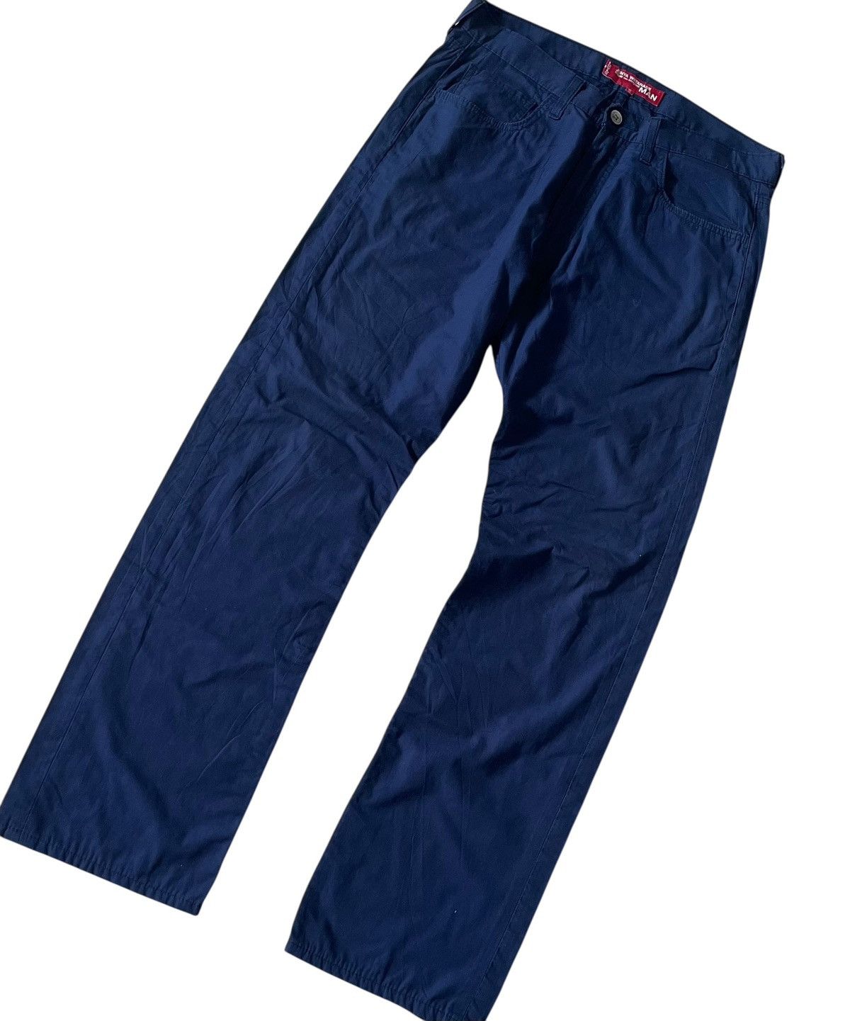 Junya Watanabe Junya watanabe cdg man x levi’s AD2001 classic navy trousers Size US 31 - 5 Thumbnail