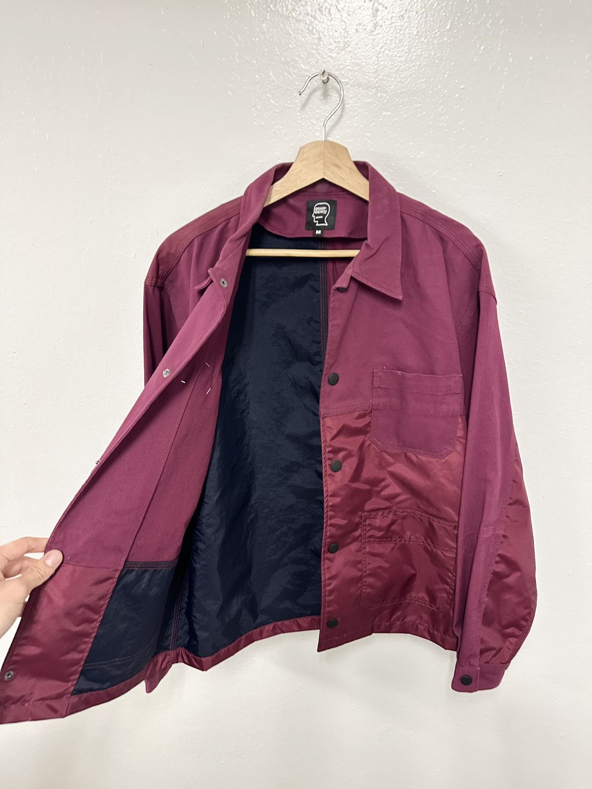 Brain Dead Brain Dead Spring 2019 Nylon Paneled Mechanic Chore Jacket Size US M / EU 48-50 / 2 - 6 Thumbnail