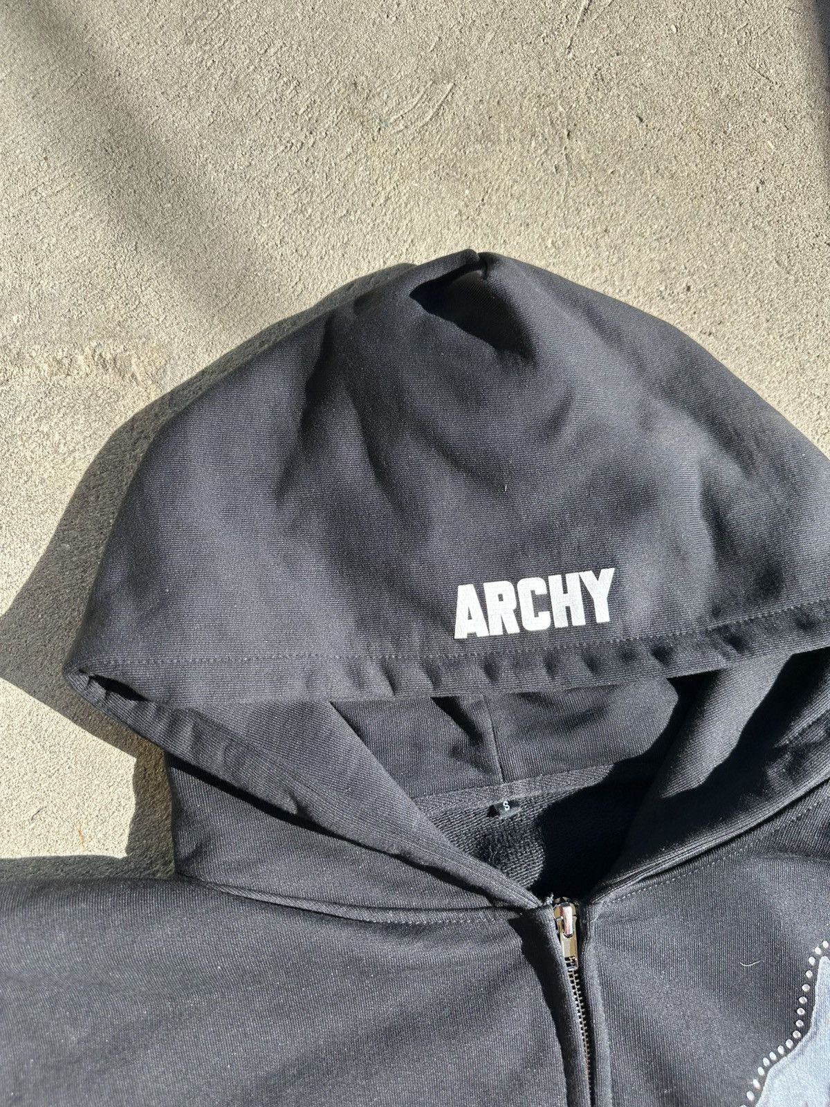 Other Anarchy rhinestone hoodie Size US M / EU 48-50 / 2 - 5 Thumbnail