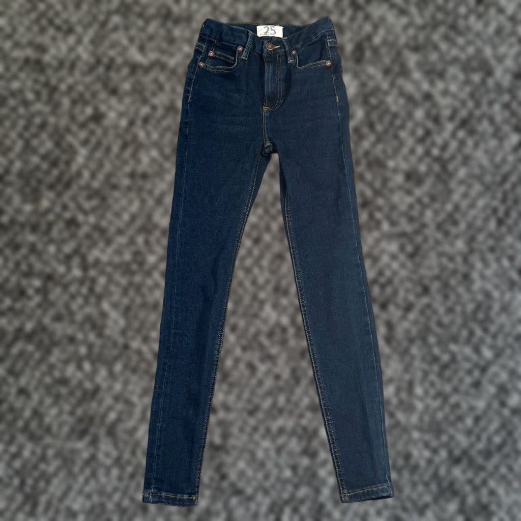 Free People Vintage Free People We the Free Women’s Skinny Jeans Size 25 Denim Boho Casual Size 42" / US 20 - 1 Thumbnail