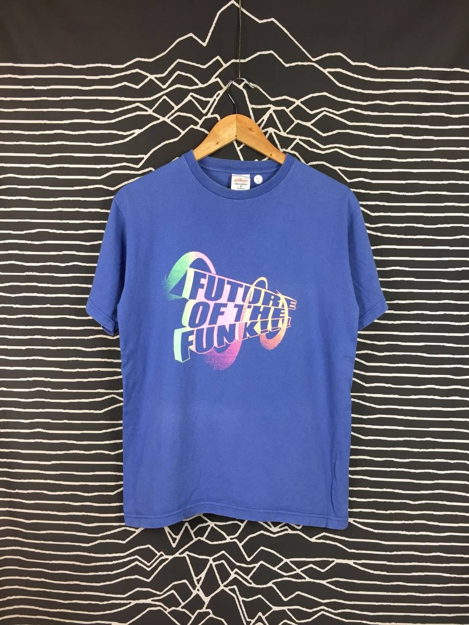 Vintage Vtg 90s FL Robinson Future Of The Funk Techno Tee Size US M / EU 48-50 / 2 - 2 Thumbnail