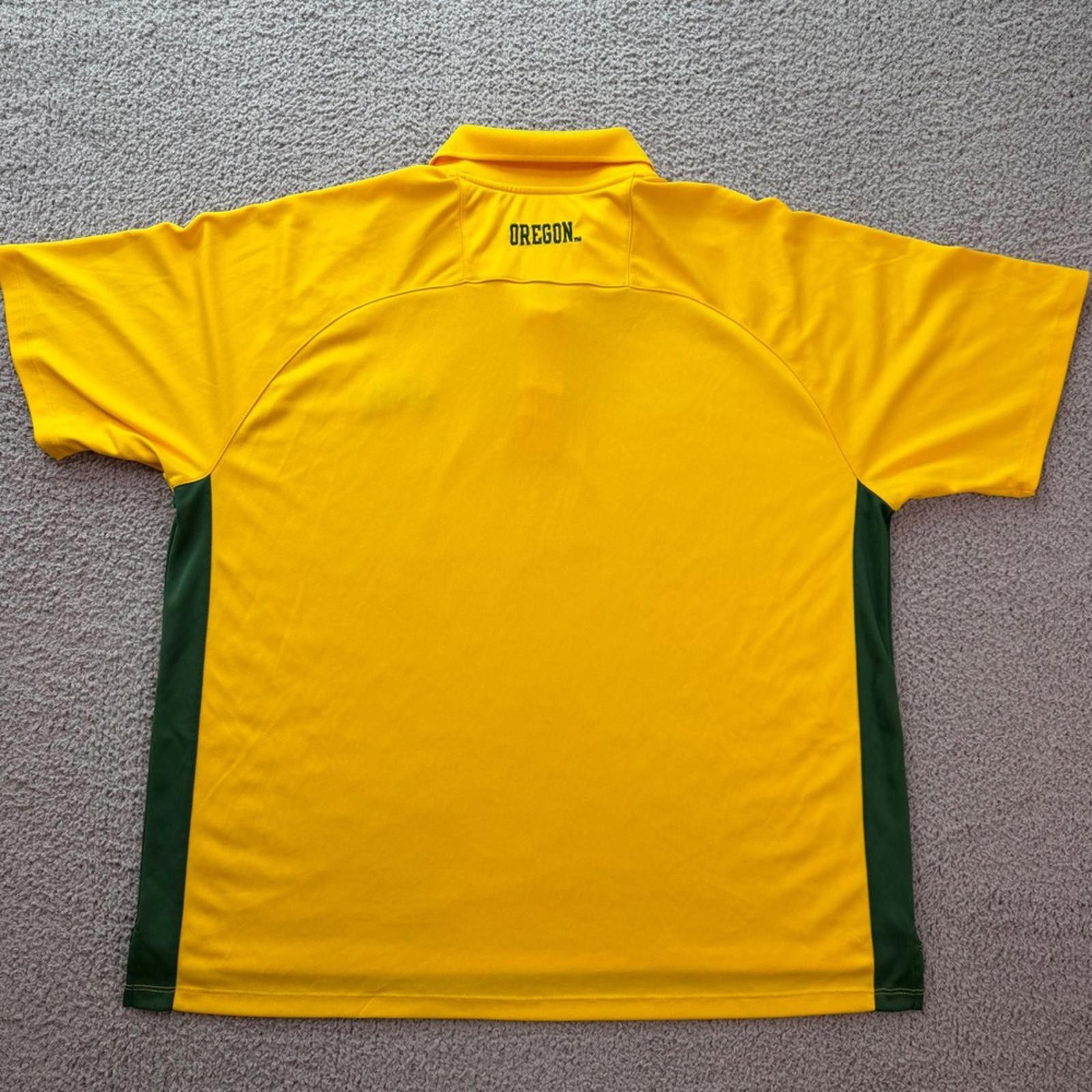 Other Oregon Ducks Mens 2XL Polo Shirt Yellow NCAA Golf Size US XXL / EU 58 / 5 - 3 Thumbnail