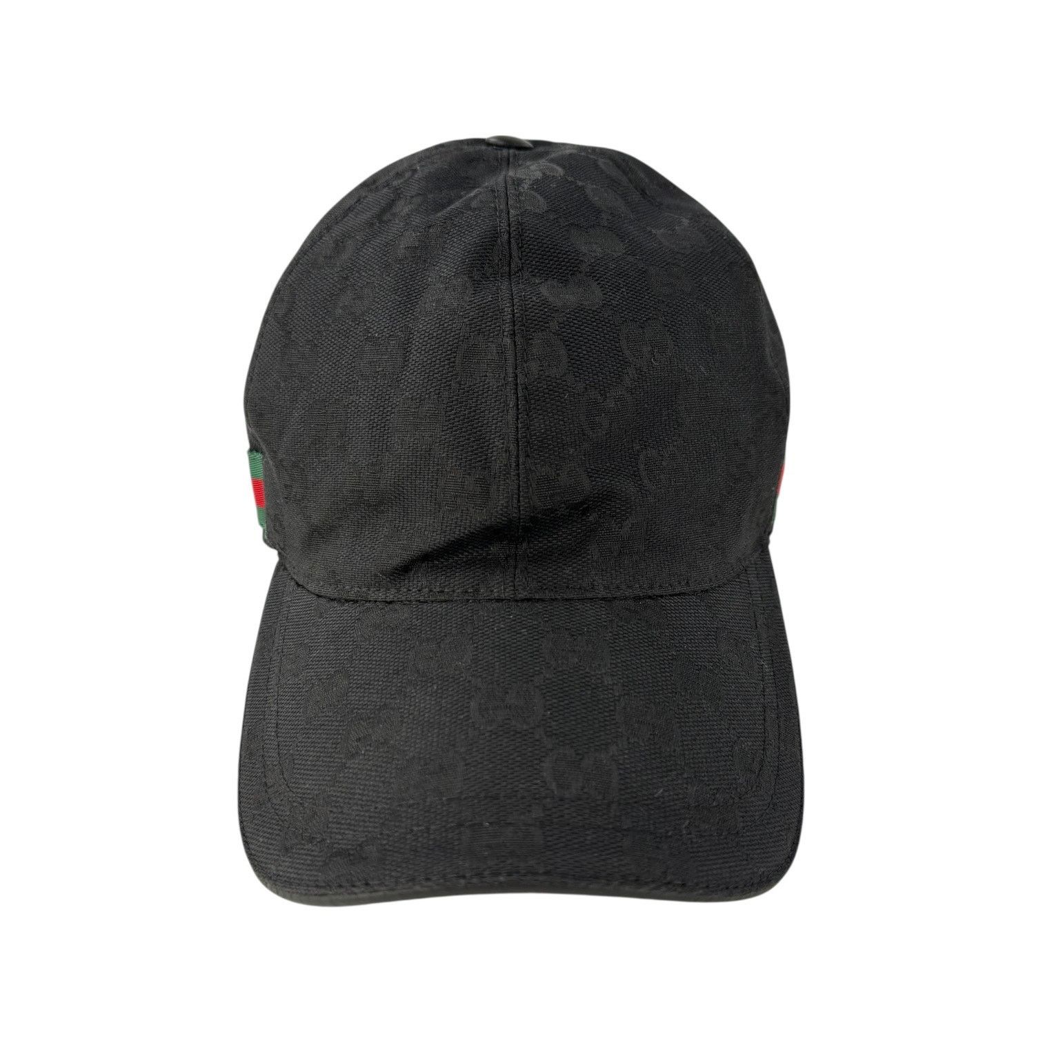 Gucci Gucci Sherry Line Black Monogram Baseball Cap Size ONE SIZE - 4 Thumbnail
