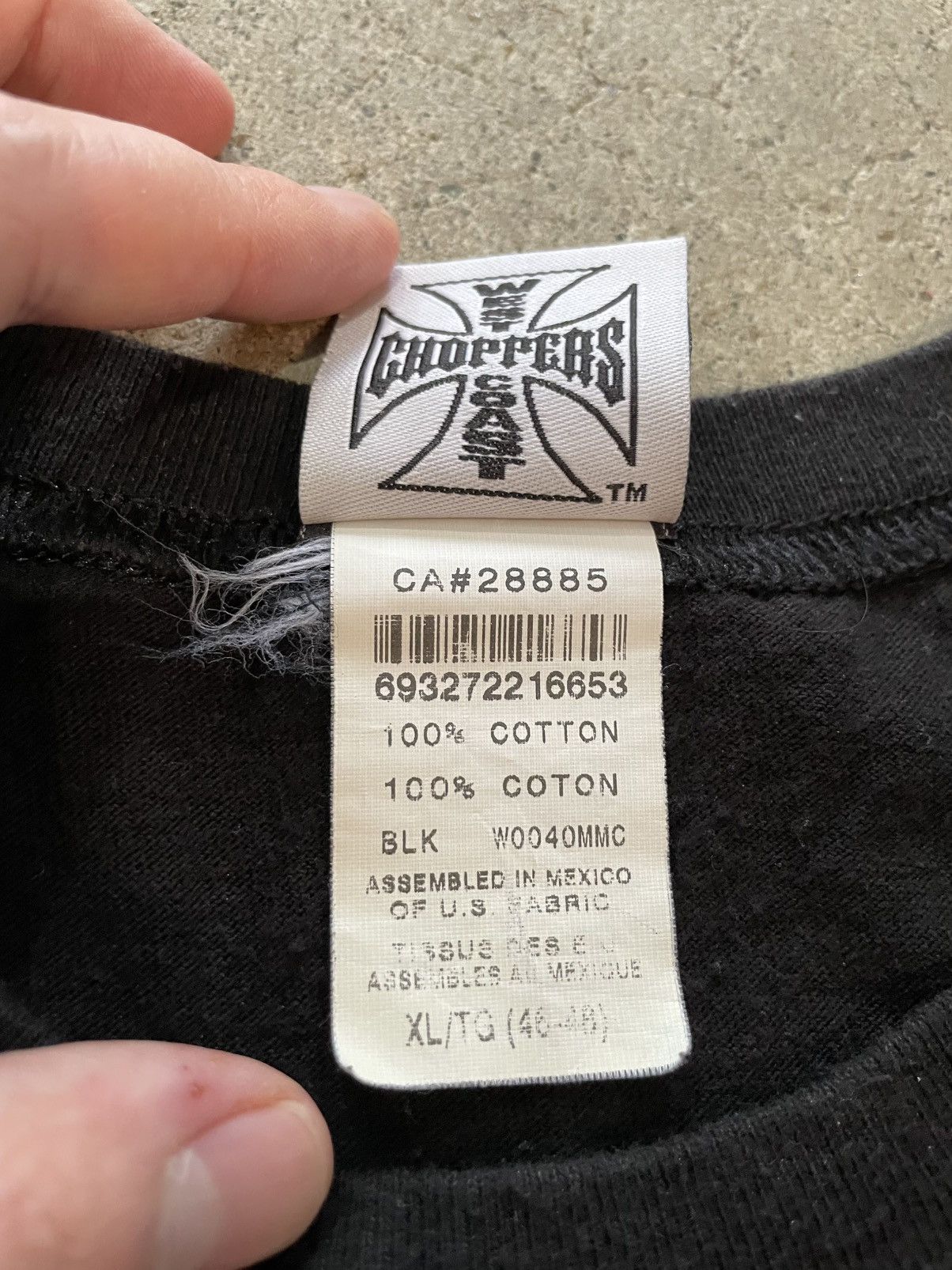 West Coast Choppers Vintage West Coast Choppers Tank Top Size US XL / EU 56 / 4 - 9 Thumbnail